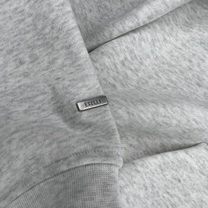 Exceed Blanks Light Grey Marl Relaxed Hoodie