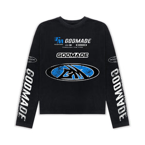 Godmade Through The Fire Black Long Sleeve T-Shirt