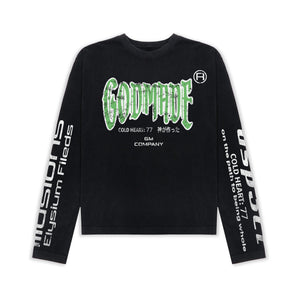 Godmade DSP3CT Long Sleeve T-Shirt Black