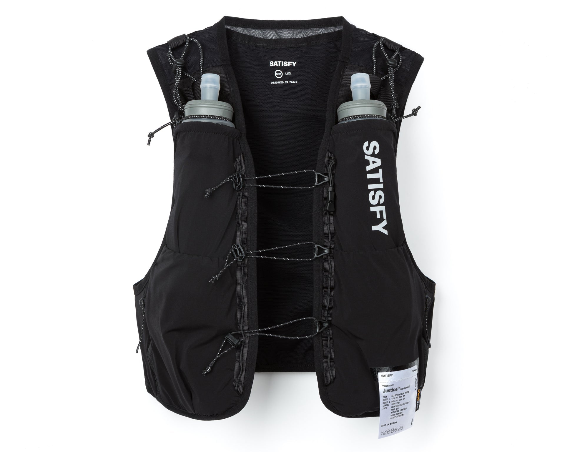 SATISFY Justice ︎HydrationVestランニングベストL Satisfy Justice Cordura 5L Hydration Vest