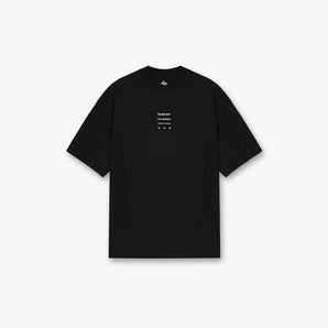 Represent 247 Uprising Oversized T-Shirt Black