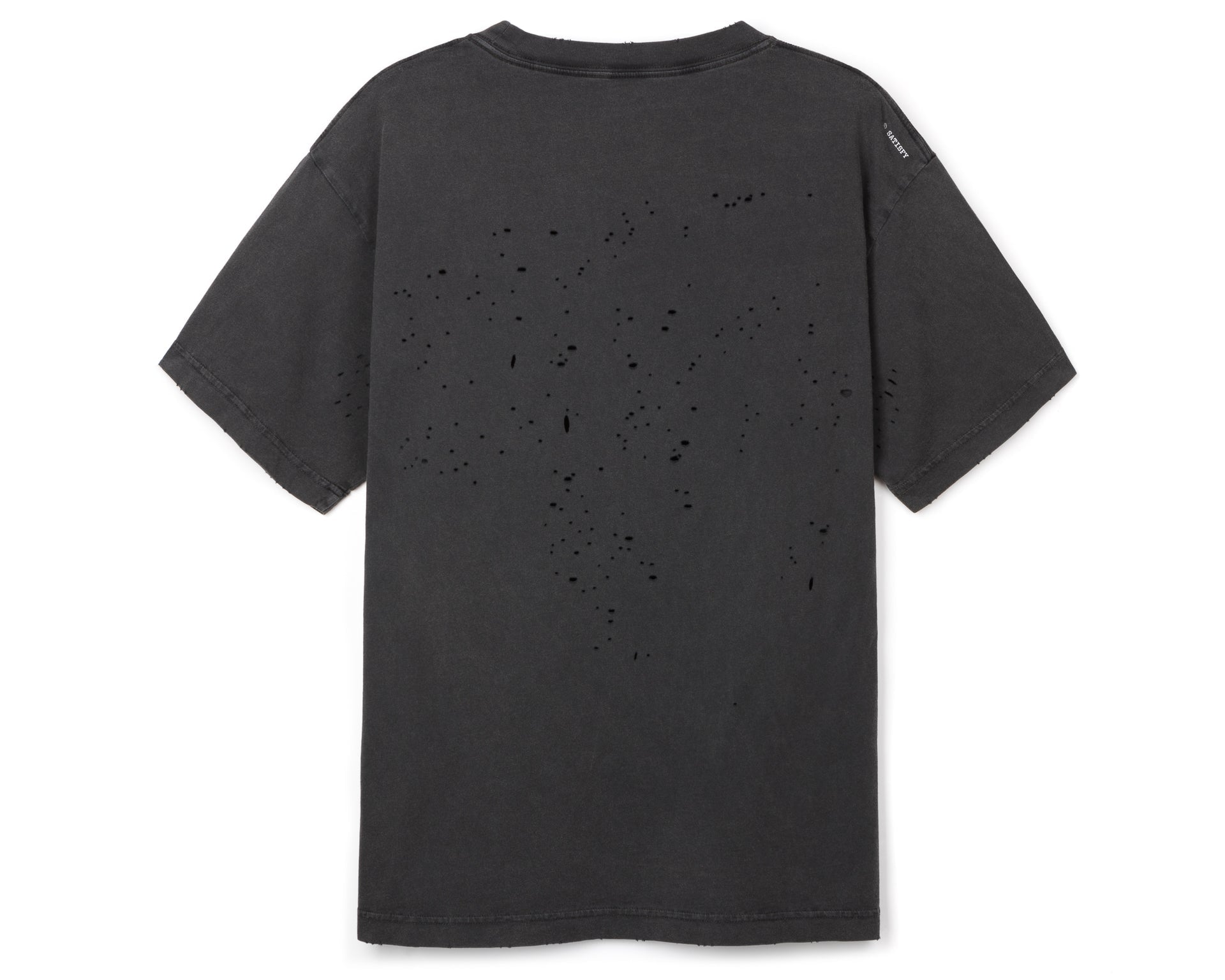 Satisfy MothTech T-Shirt - Faded Black