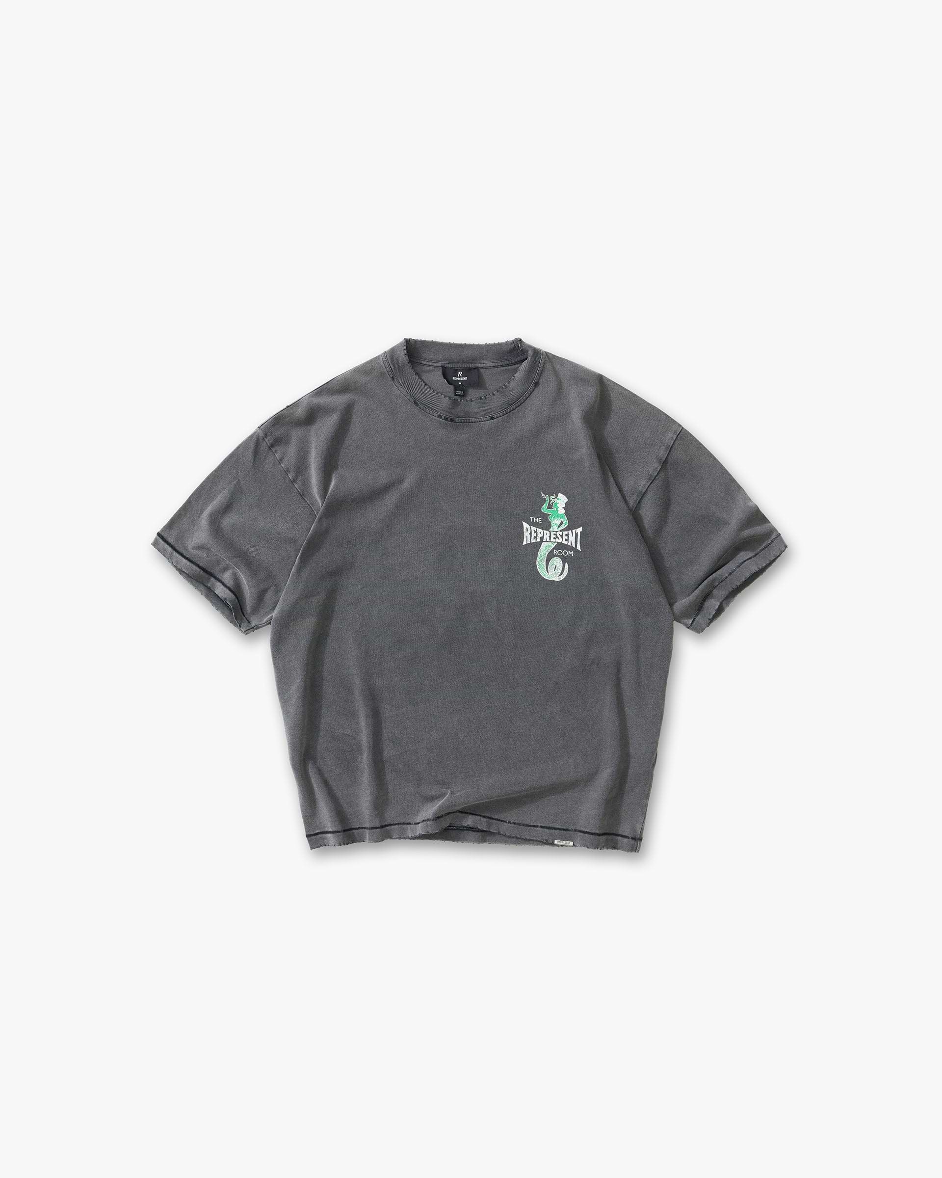 Represent x The Viper Room Dice T-Shirt Vintage Grey