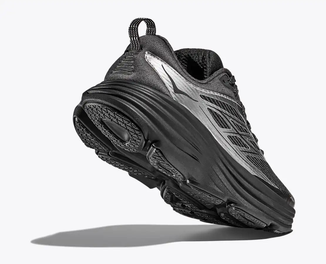 Hoka Stealth/Tech Bondi 8 Caged Silver/Black