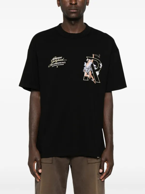 Represent Hermes T Shirt - Black
