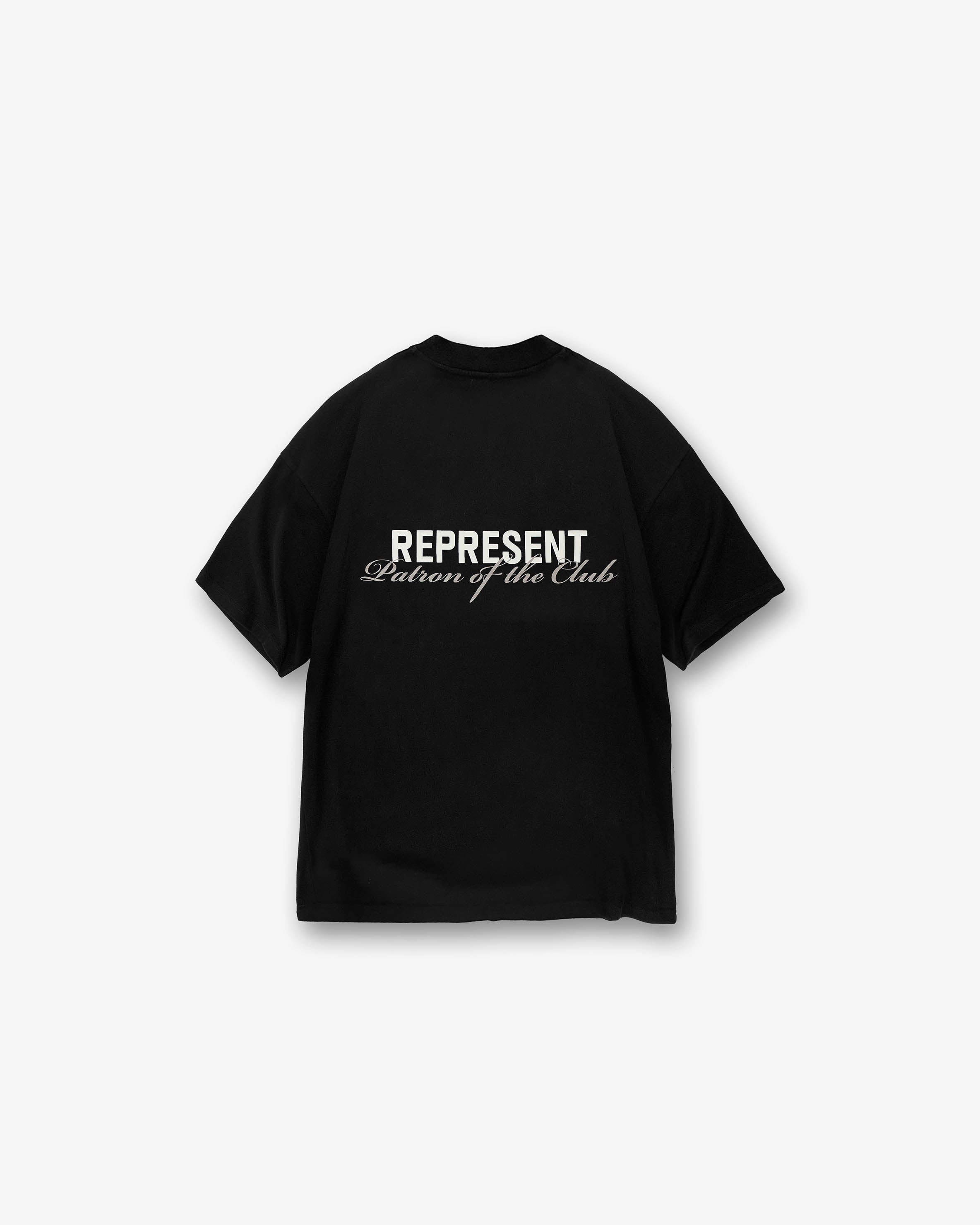 Represent Patron Of The Club T-Shirt Black