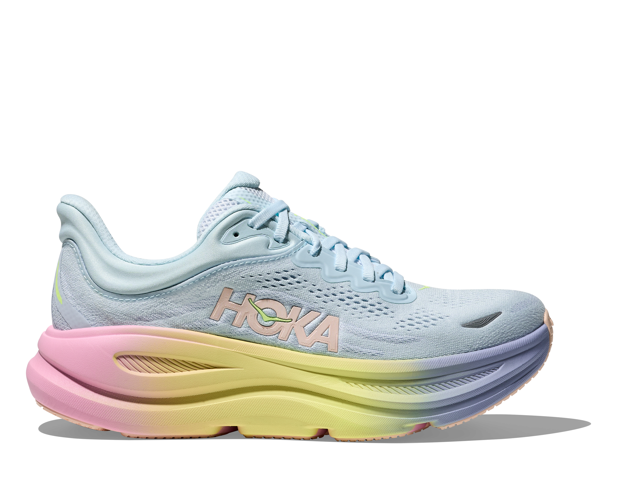 Hoka Bondi 9 Glimmering Blue Overcast