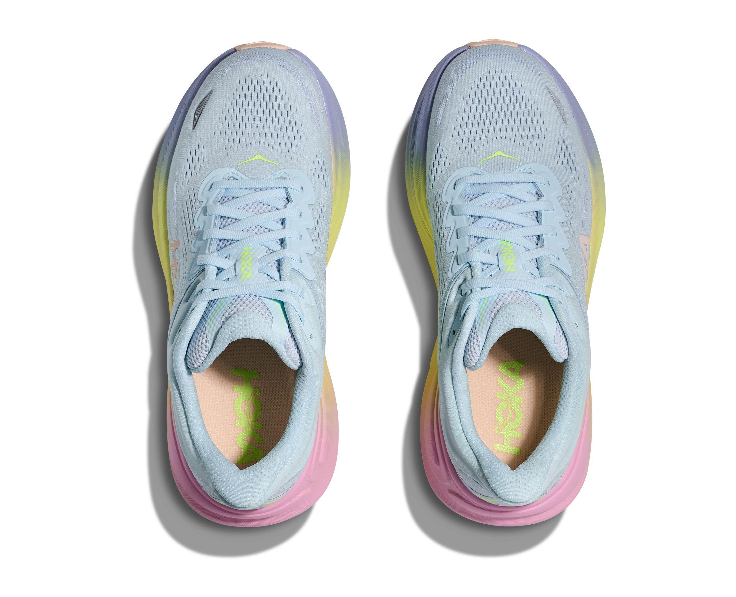 Hoka Bondi 9 Glimmering Blue Overcast