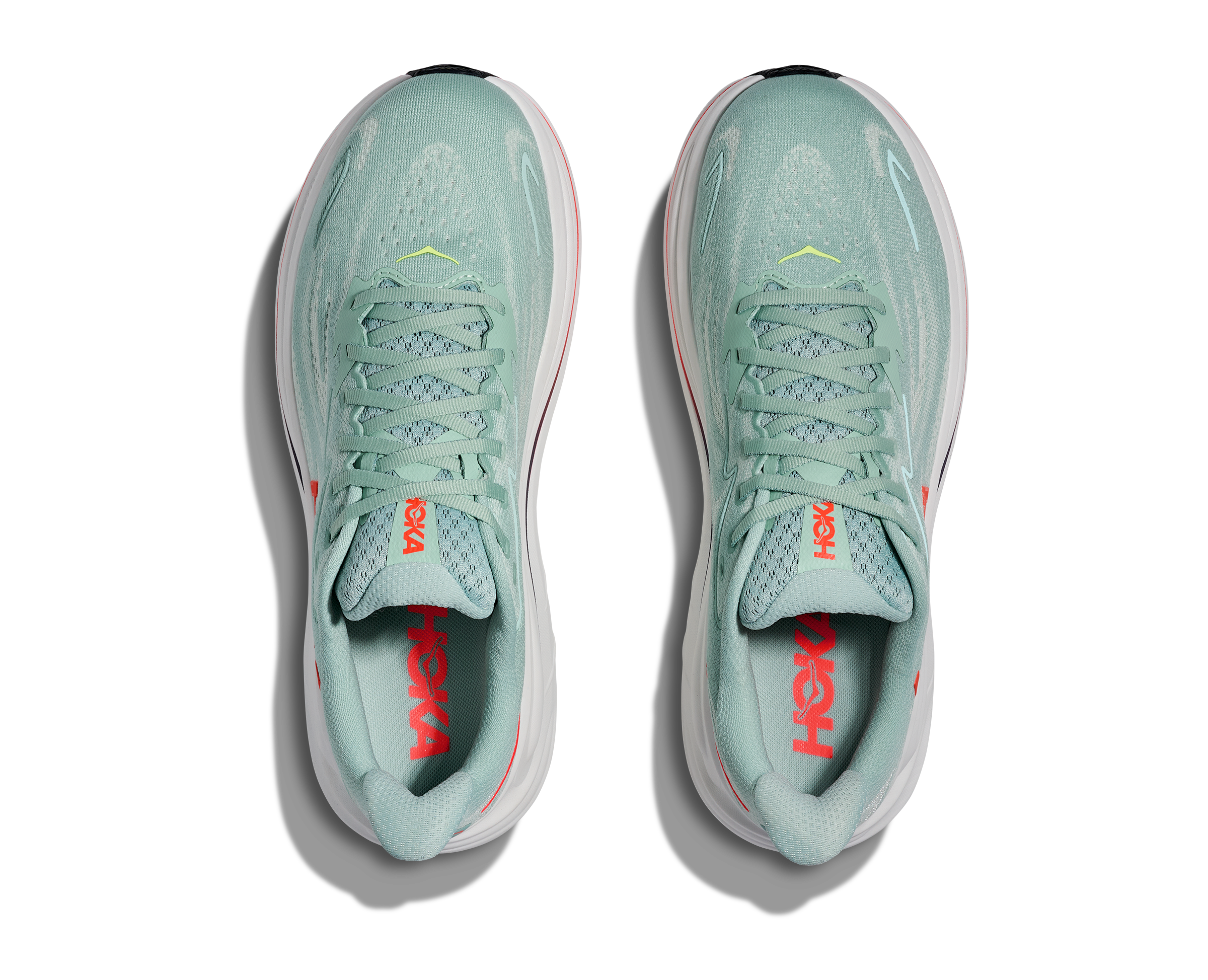 Hoka Clifton 10 Sage Neon Flam