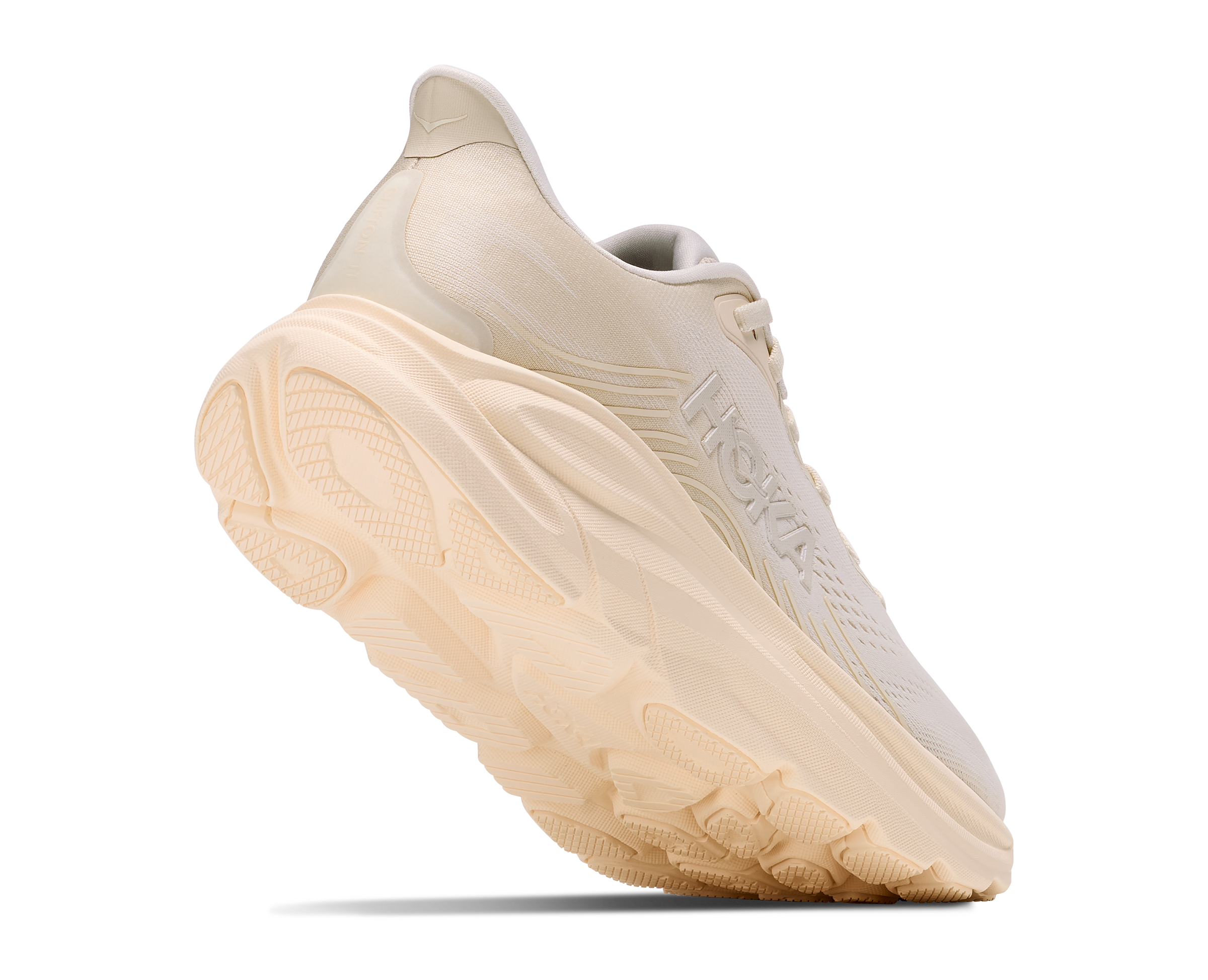 Hoka Clifton 11 Womens Alabaster Oat Milk