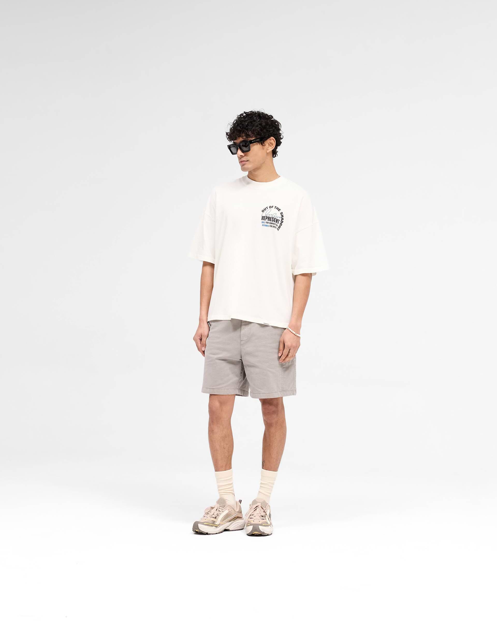 Represent Out Of The Shadows T-Shirt Flat White