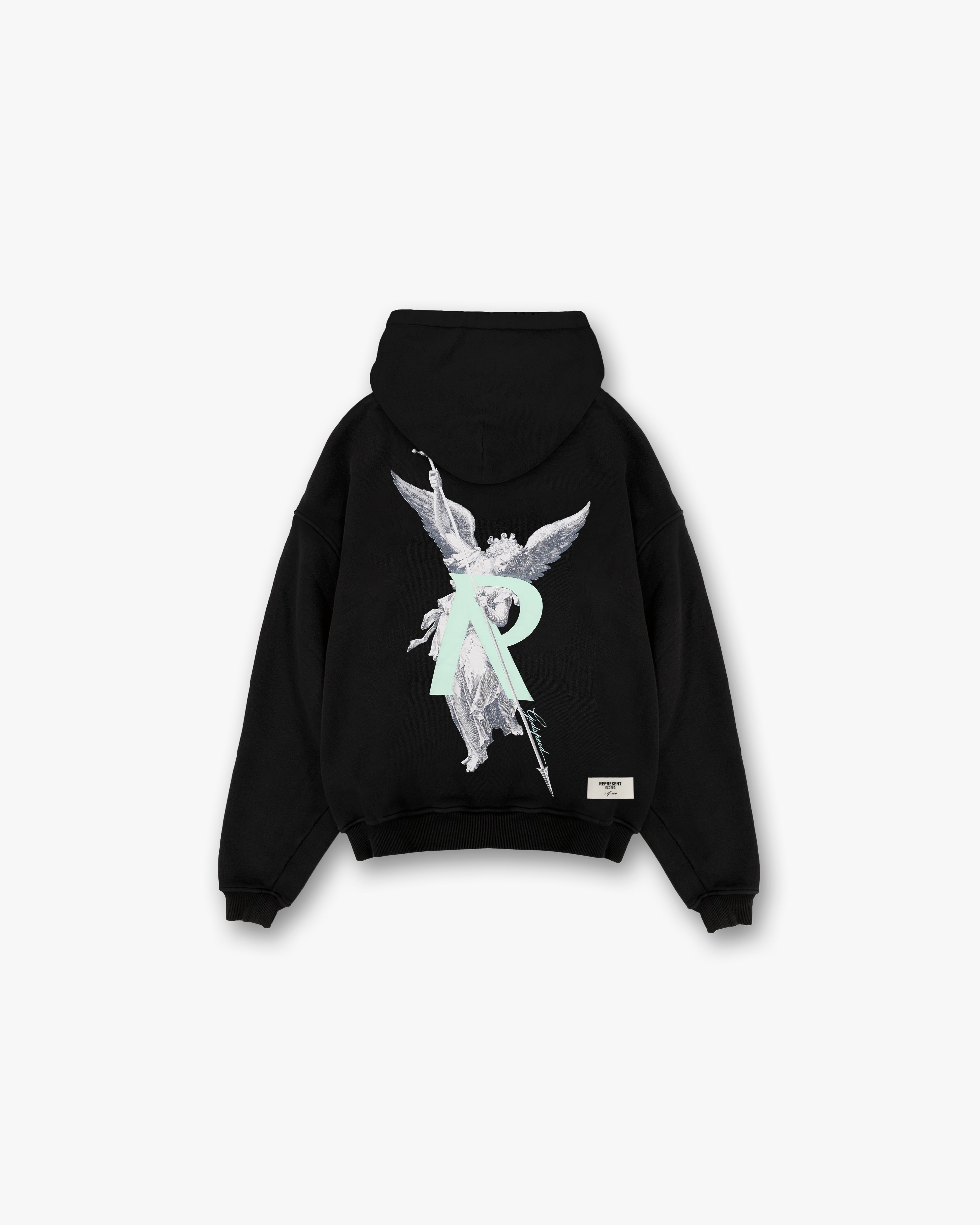 Represent x Exceed Archangel Initial Hoodie Jet Black 1/300 (Worldwide Exclusive)