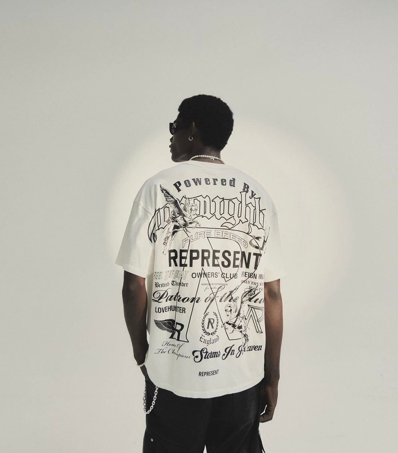 Represent Monochrome Icons T-Shirt White