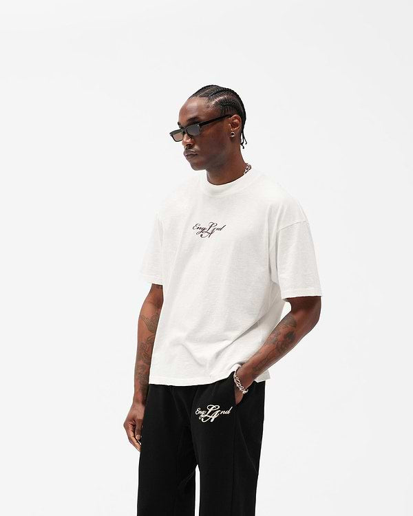 Represent EngLAnd T-Shirt Flat White