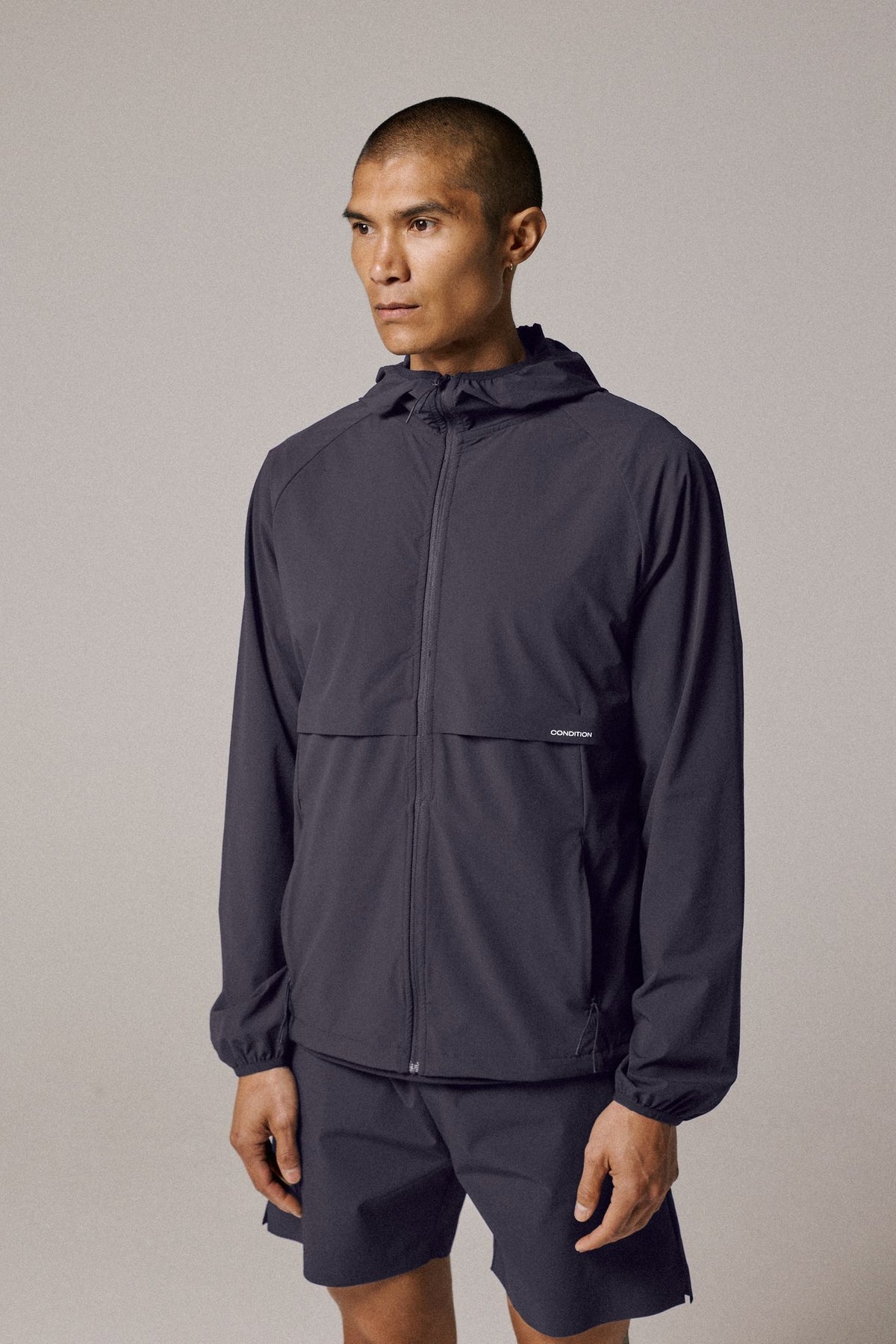 Condition Everyday Nylon Windbreaker Midnight