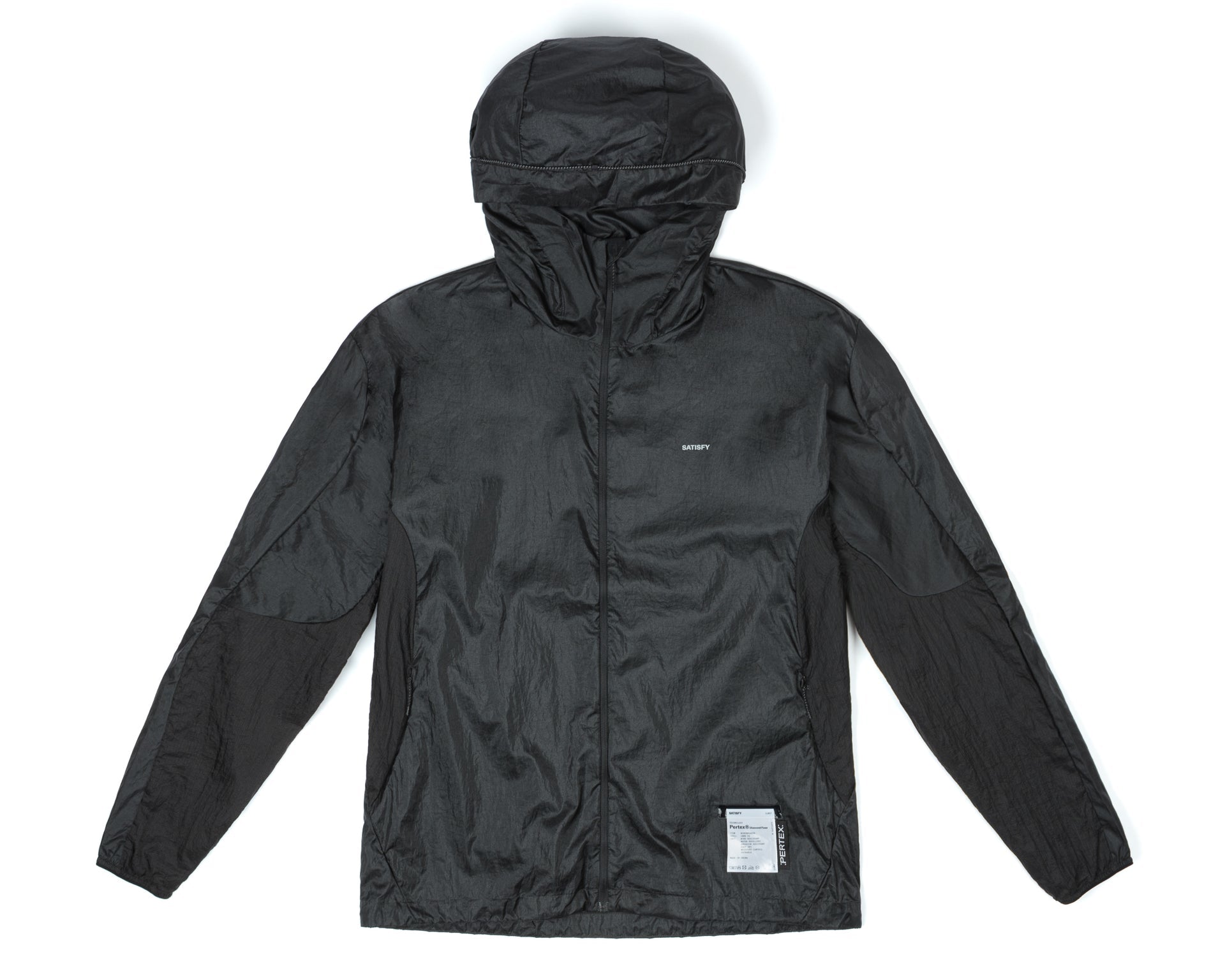 Satisfy Pertex Diamond Fuse Windbreaker Black