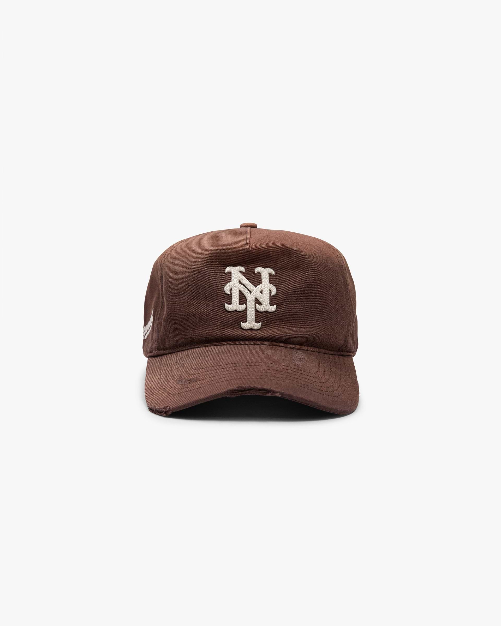 Represent MLB NY Cap - Washed Brown
