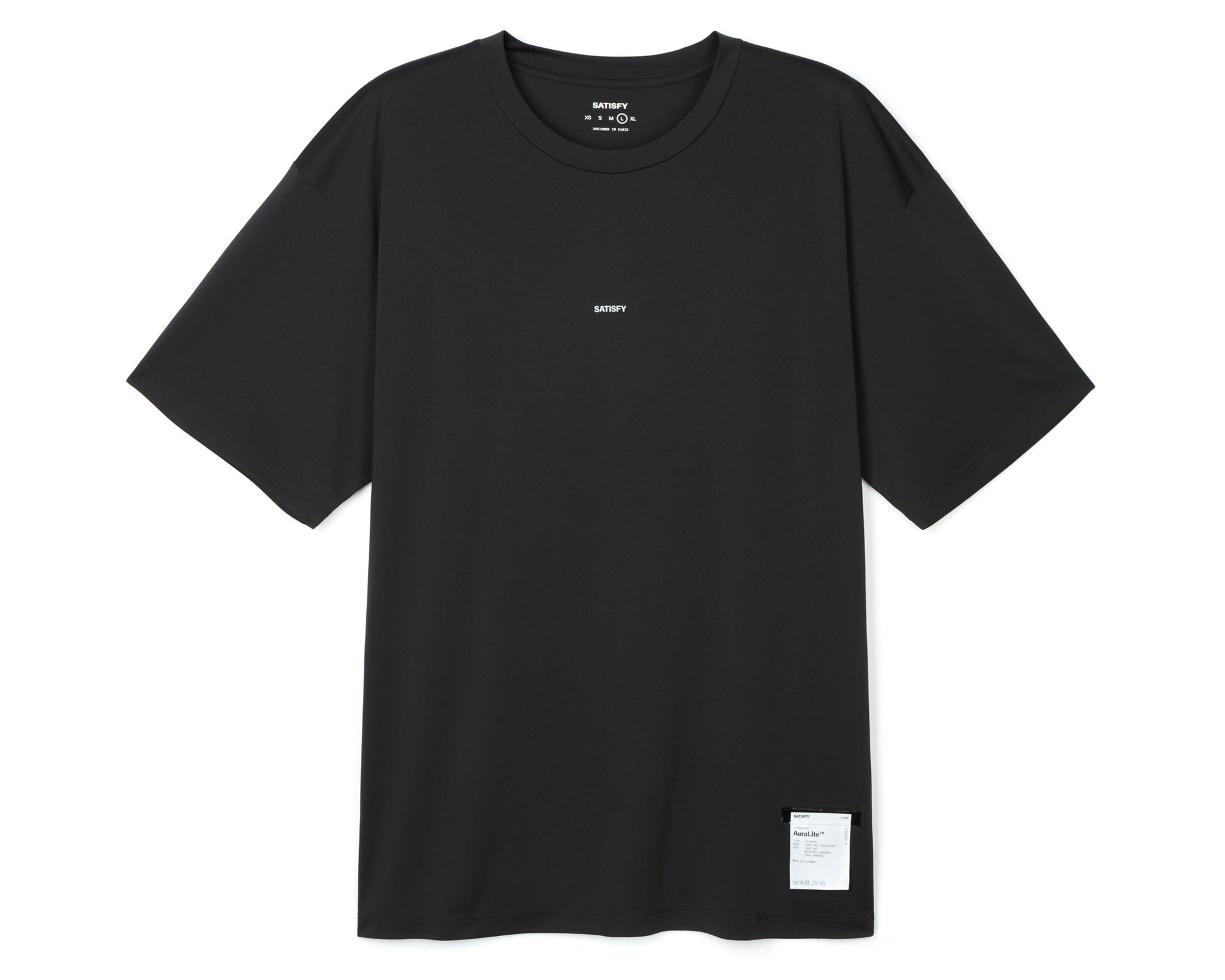 Satisfy AuraLite T-Shirt - Black
