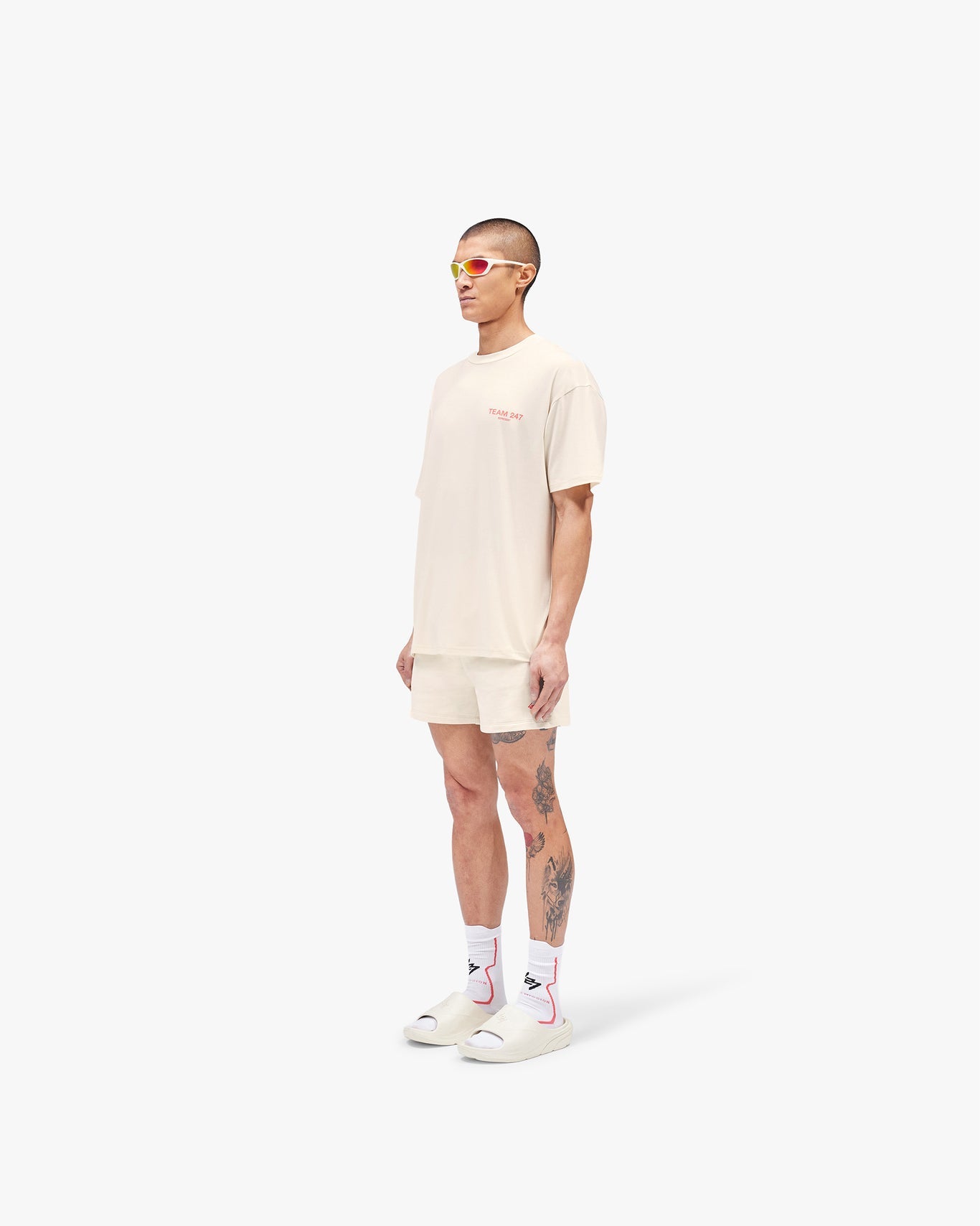 Represent Team 247 Oversized Tee Cream