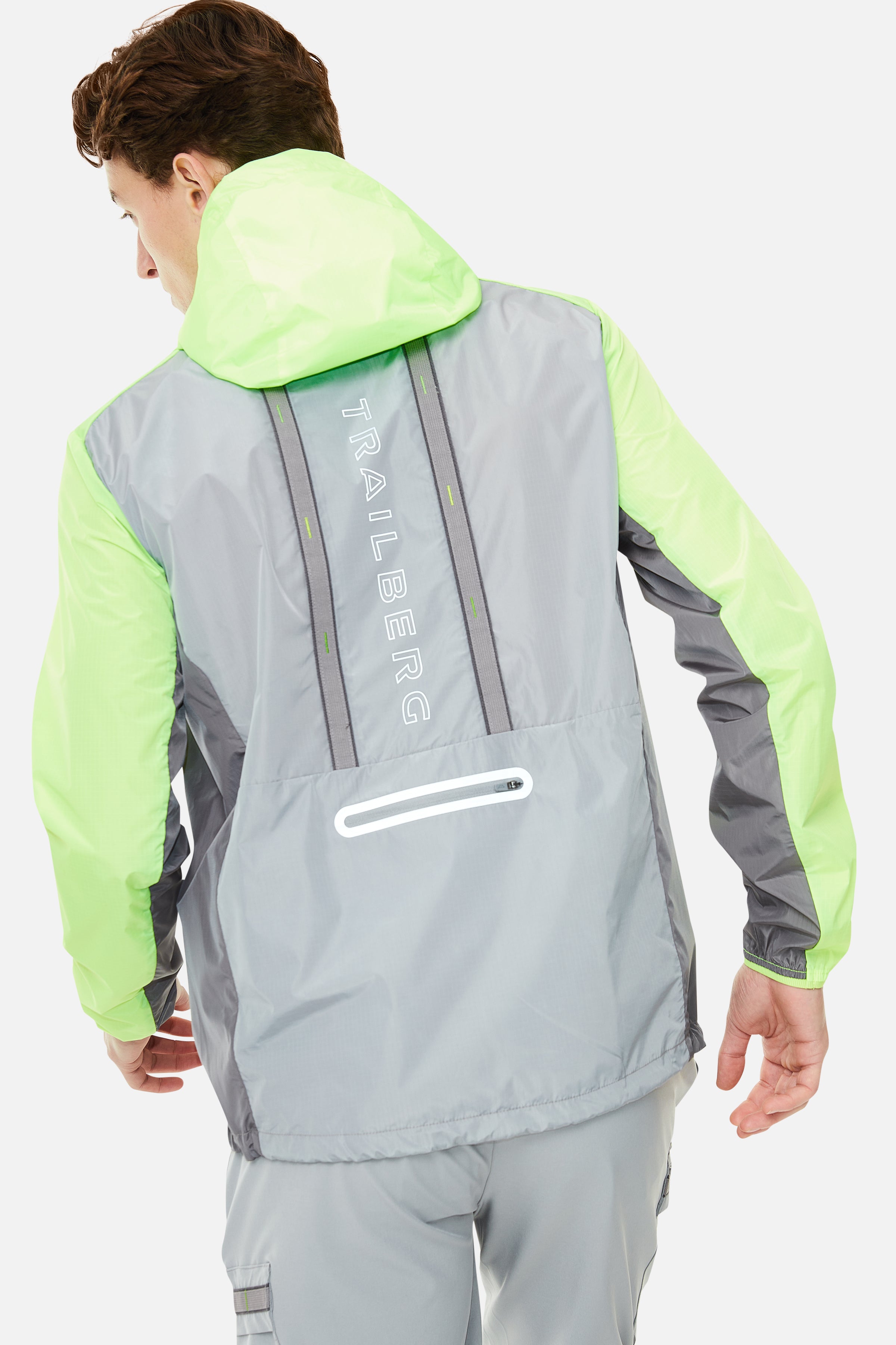 Trailberg SS25 Triathlon Tracksuit - Lava Smoke/Neon Lime