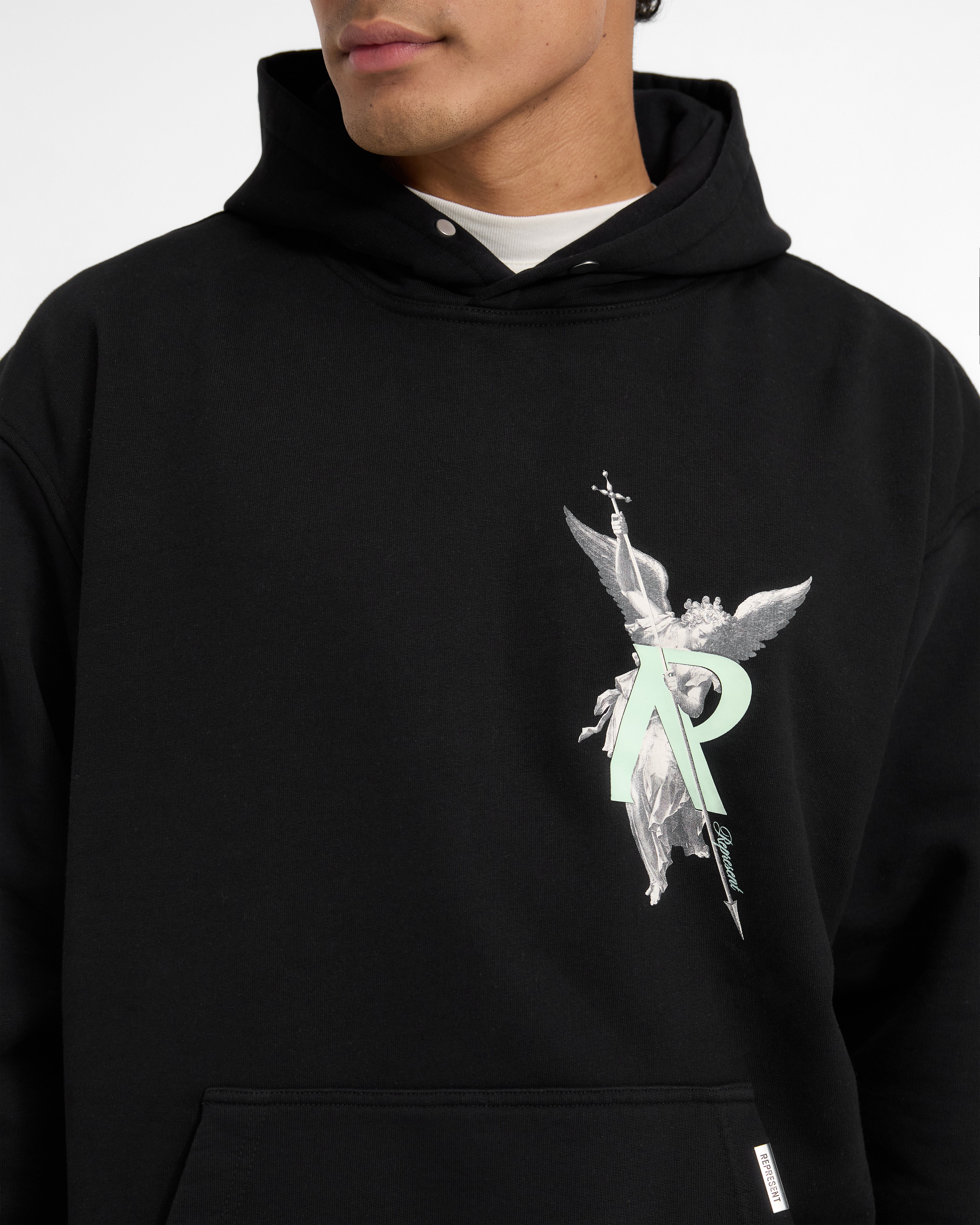 Represent x Exceed Archangel Initial Hoodie Jet Black 1/300 (Worldwide Exclusive)