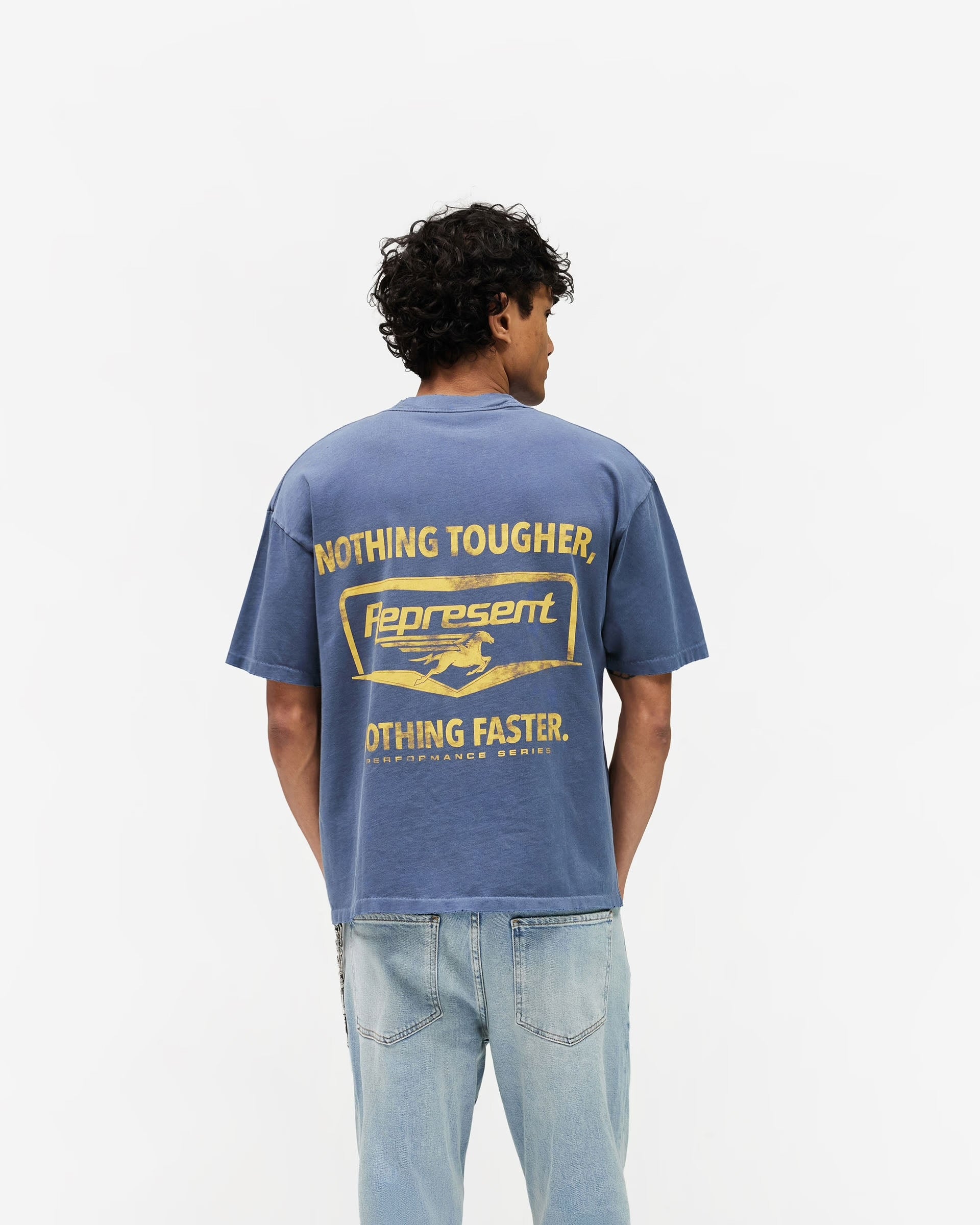 Represent Nothing Faster T-Shirt Indigo