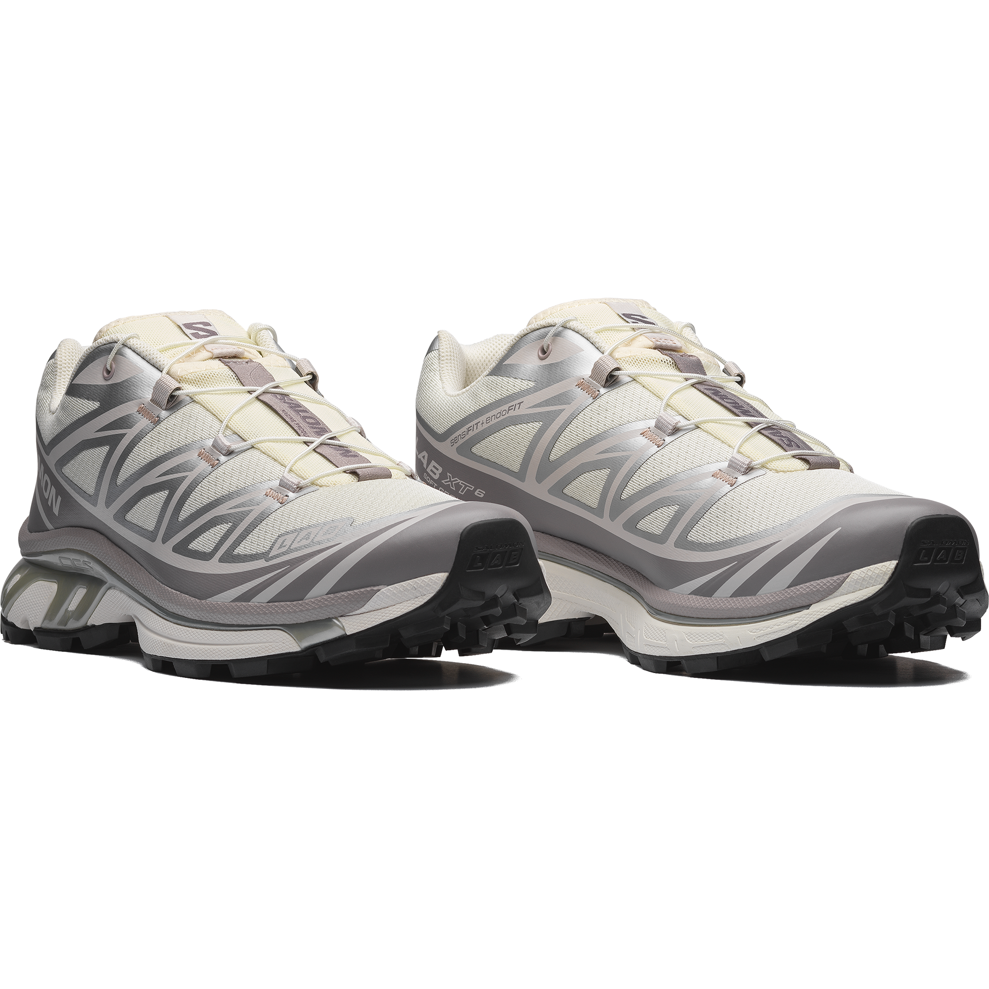 Salomon XT-6 White Vanilla Ice Silver Lilac Ash