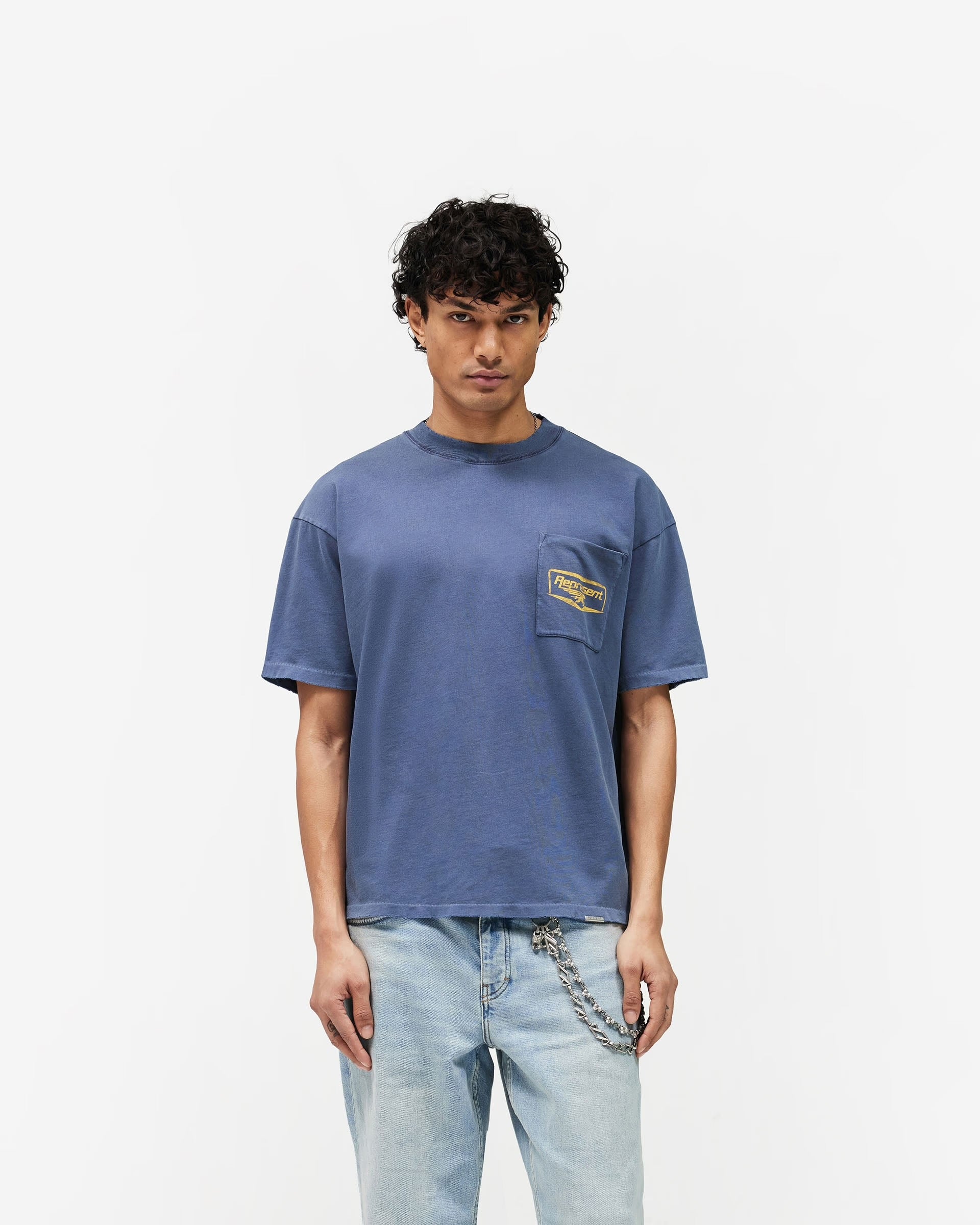 Represent Nothing Faster T-Shirt Indigo