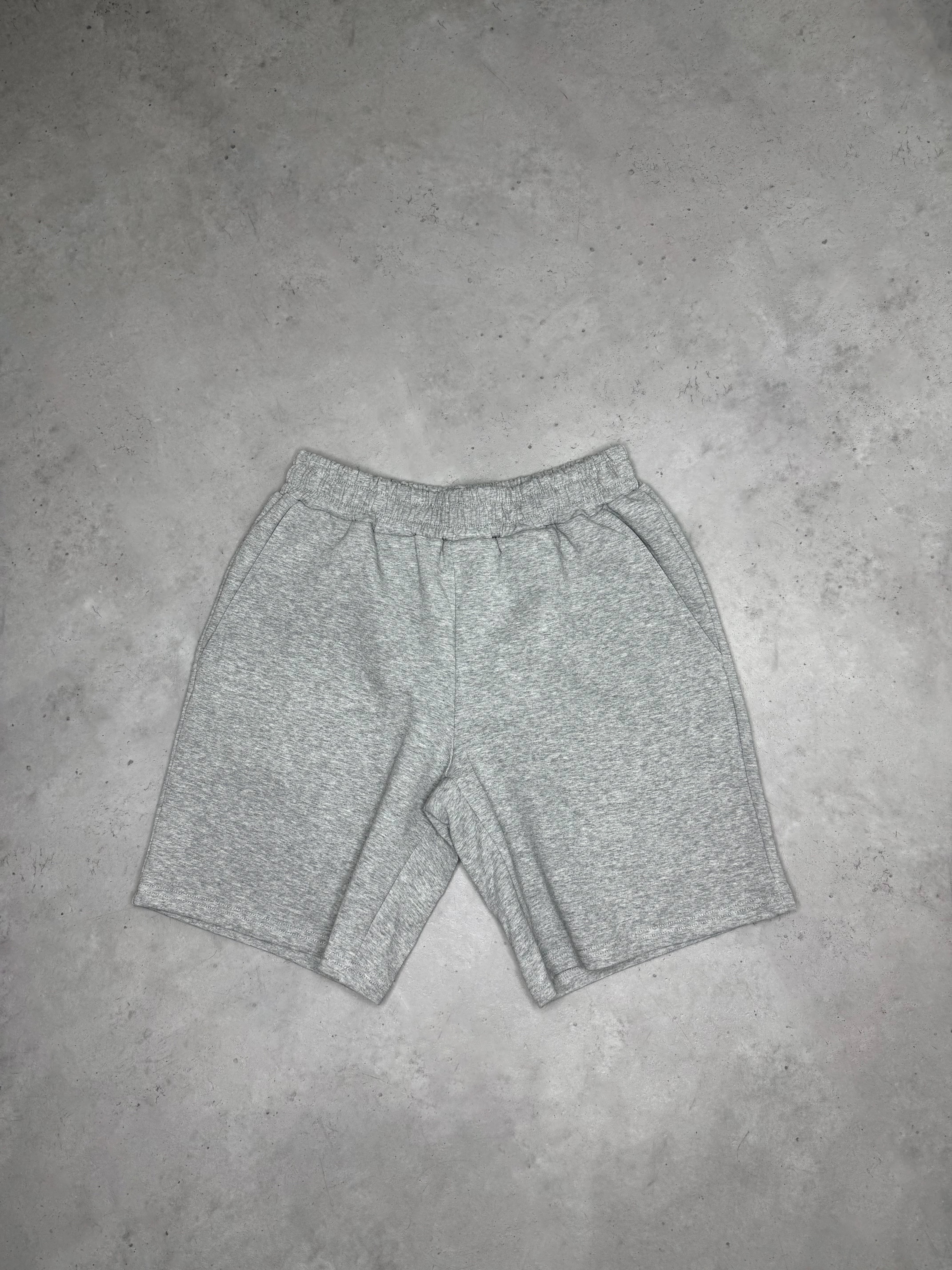 Exceed Luxe Relaxed Short - Light Grey Marl