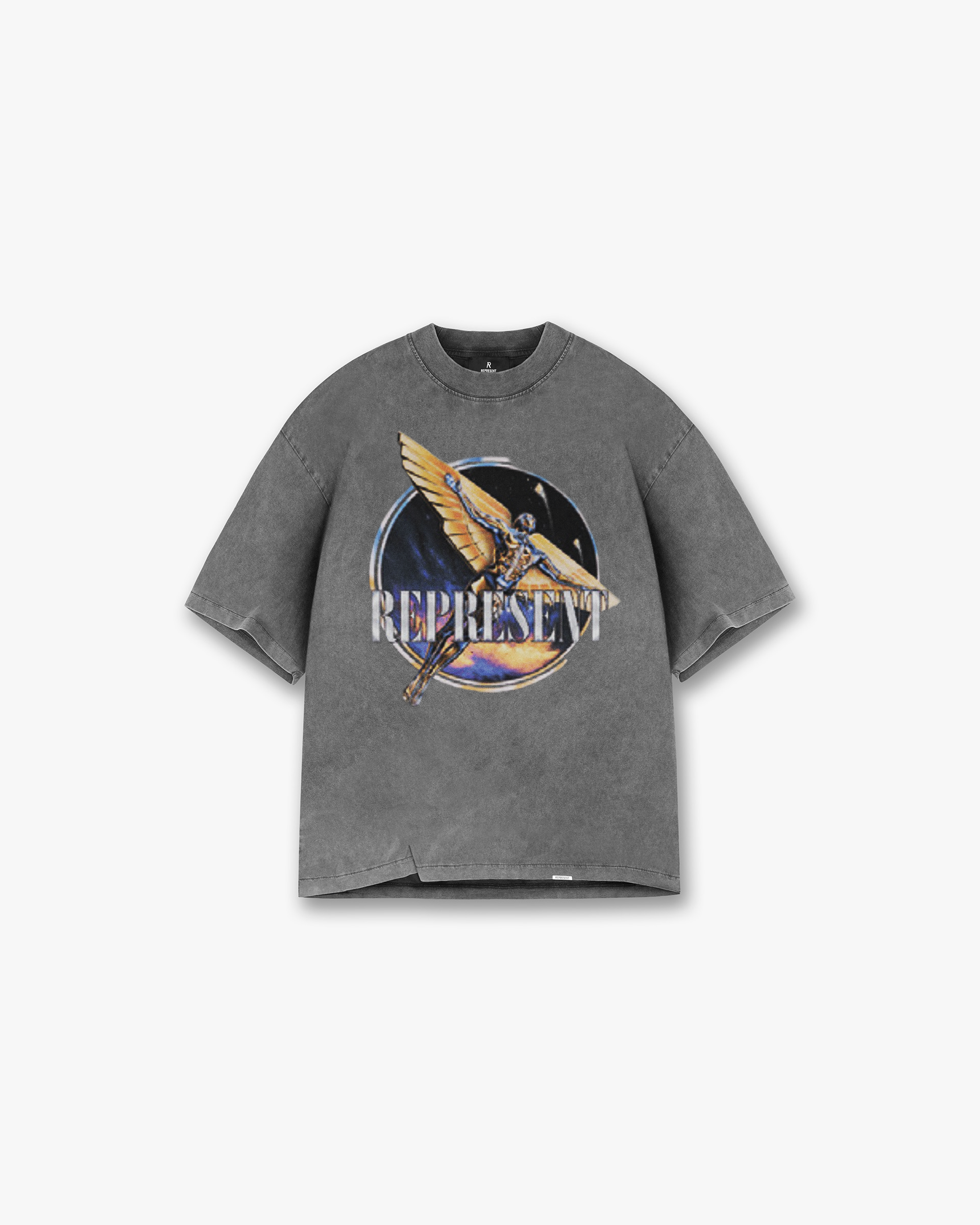 Represent Golden Tour T-Shirt Sun Fade Grey
