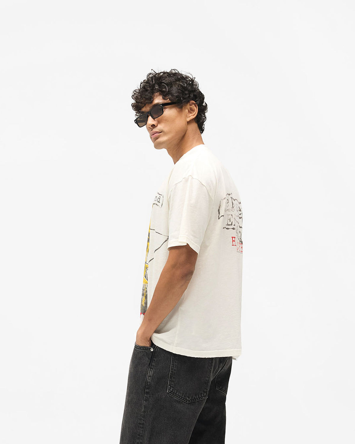 Represent Riot T-Shirt - Flat White
