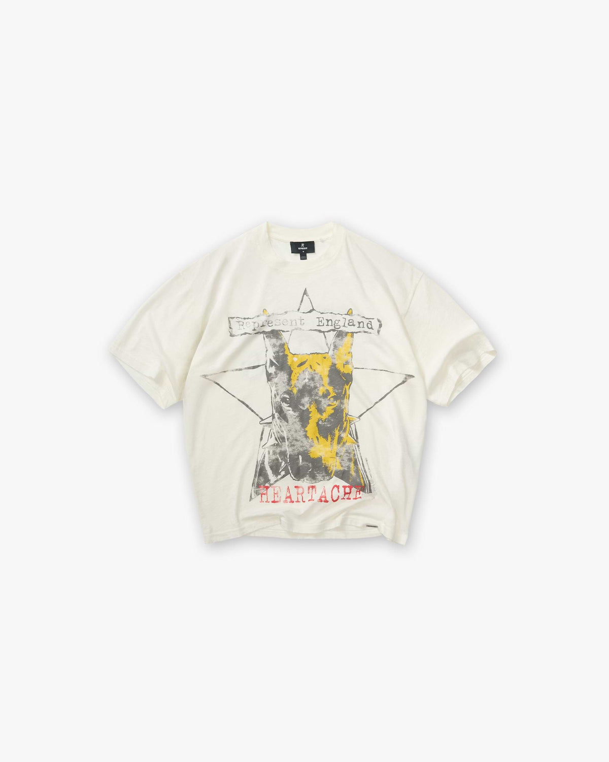 Represent Riot T-Shirt - Flat White
