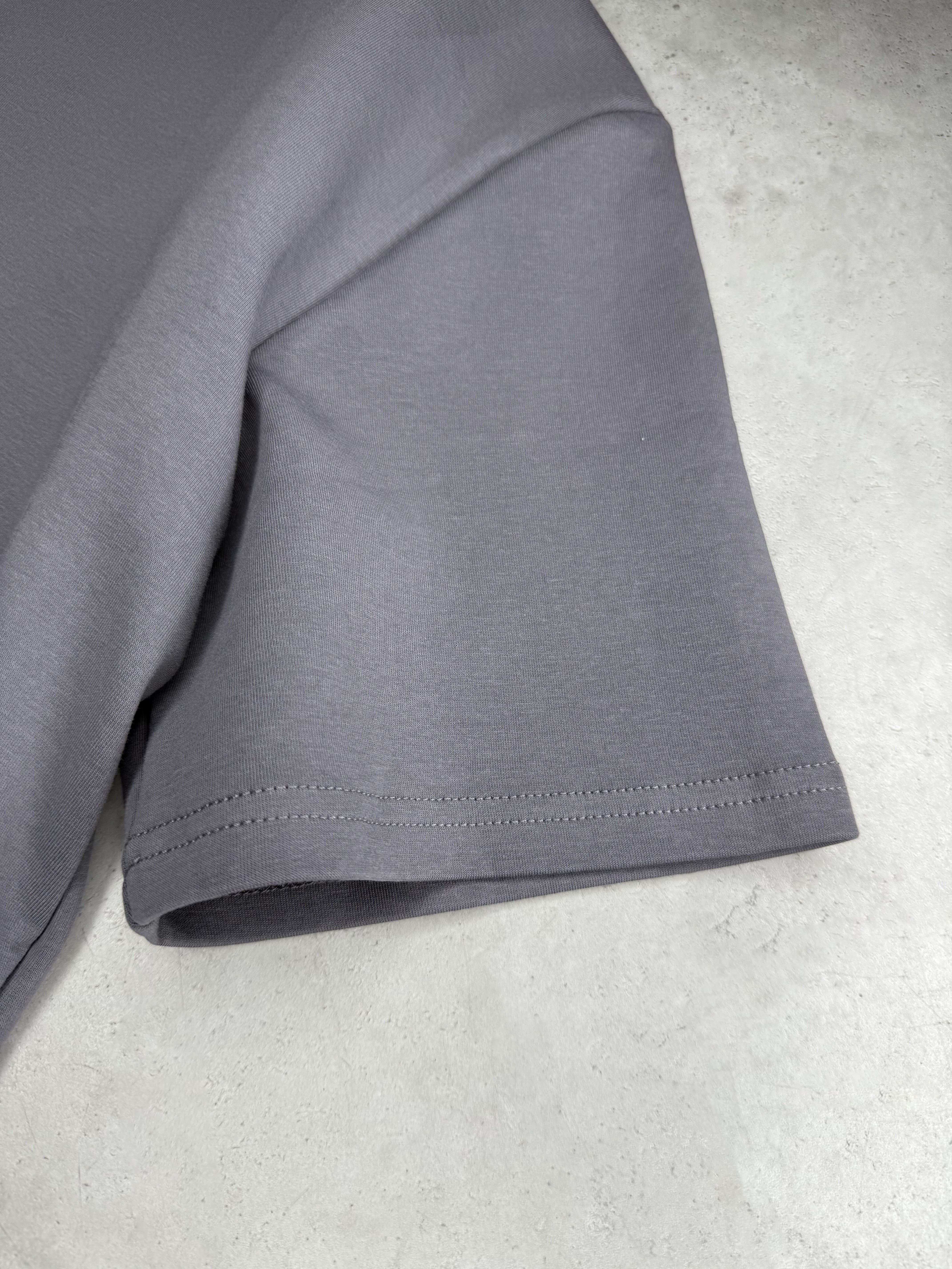 Exceed Luxe Relaxed T Shirt - Dark Grey