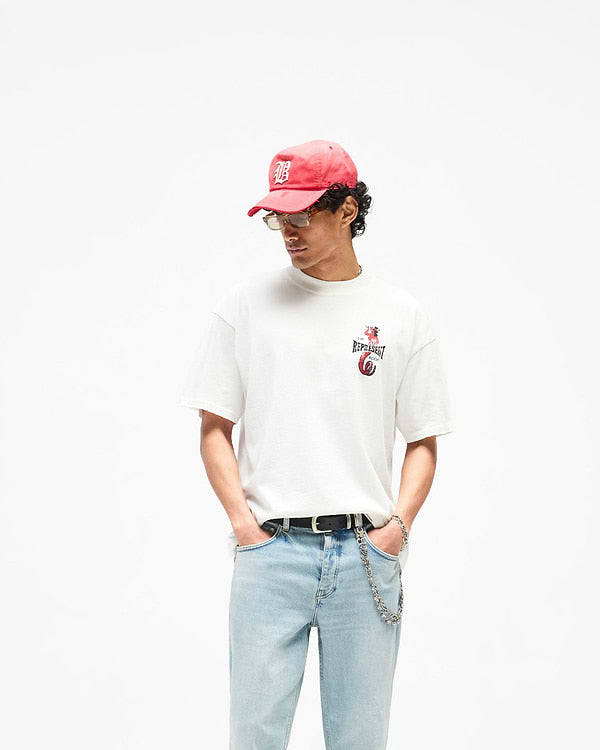 Represent The Viper Room Dice T-Shirt - Flat White