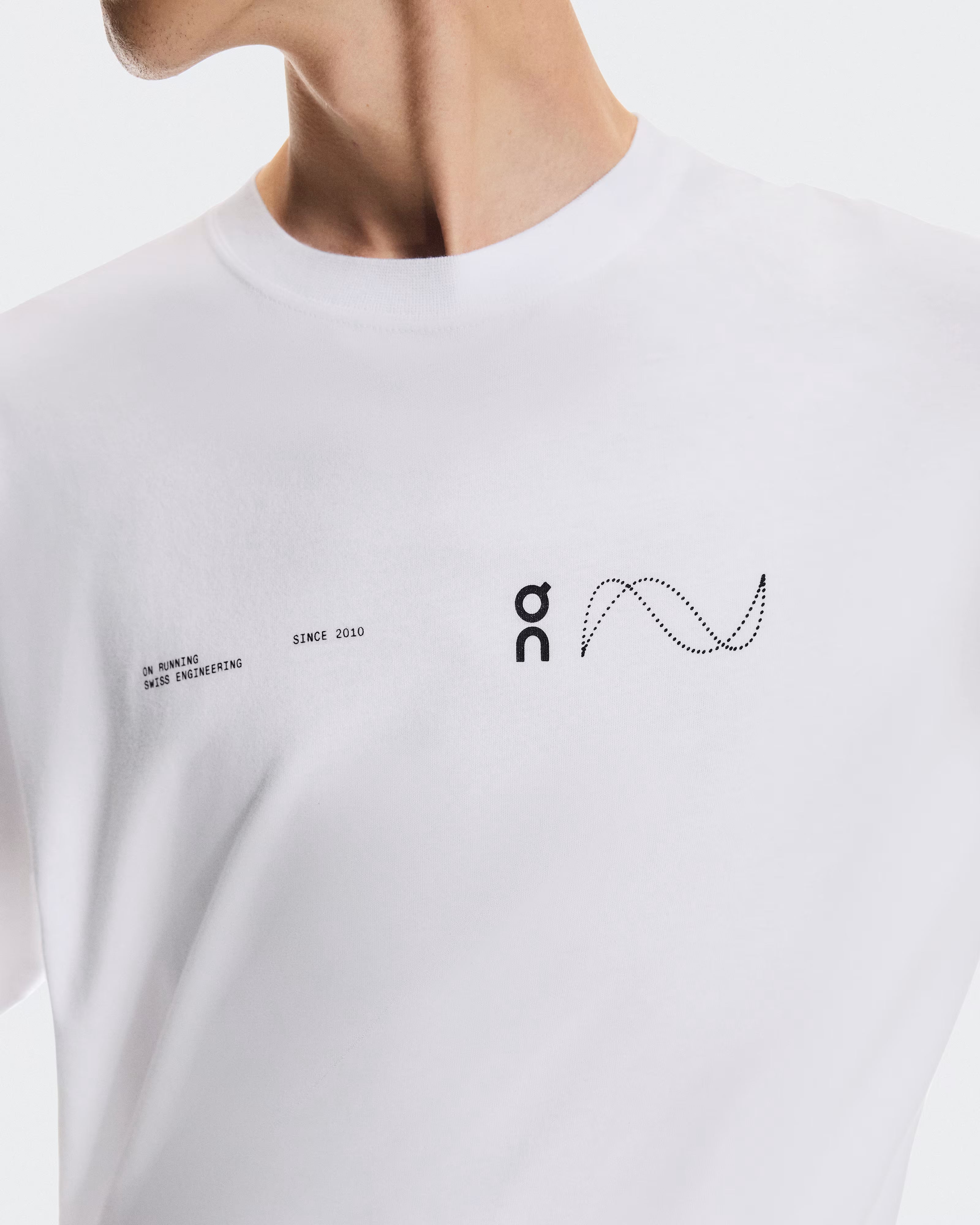 On Club Tee Avant White