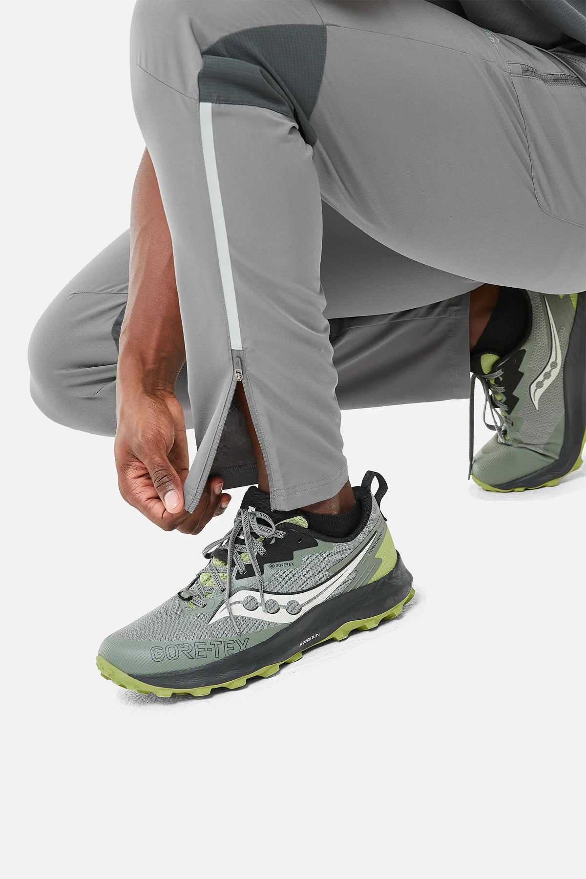 Trailberg Tricolour Pant - Khaki/Grey