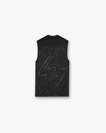 Represent 247 Contour Run Tank - Black