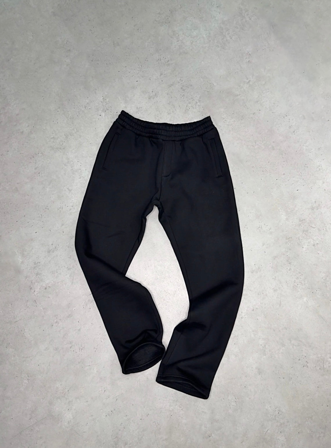 Exceed Black Blank Straight Leg Jogger