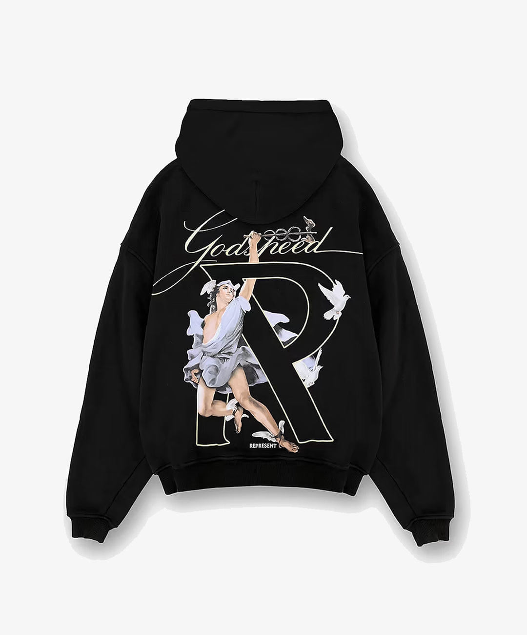 Represent Hermes Hoodie - Jet Black