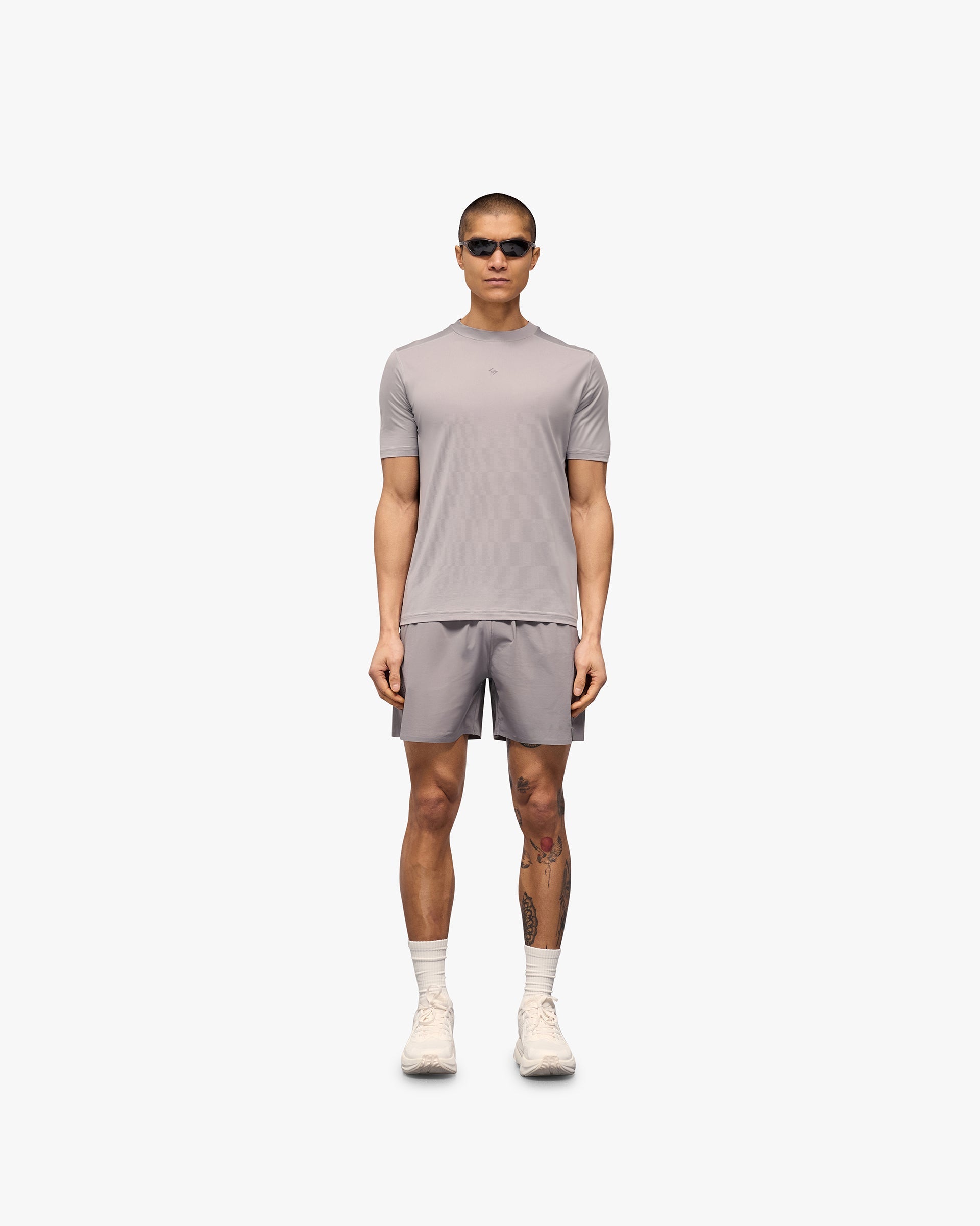 Represent 247 Contour Run T-Shirt - Titanium