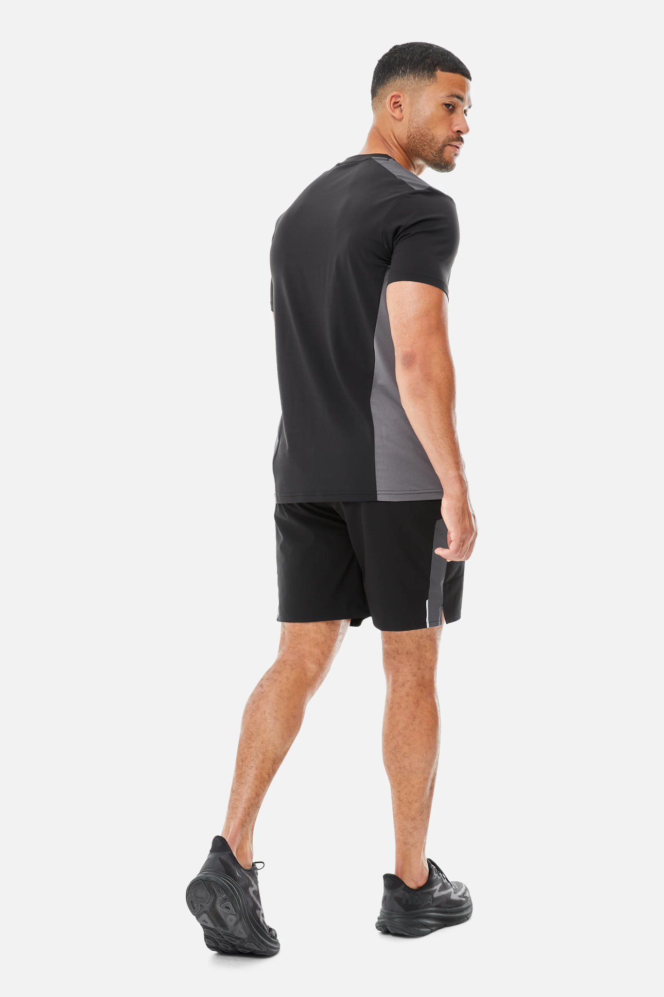 Trailberg AW25 Triathlon Tee - Black/Volcano Grey/Urban Smoke