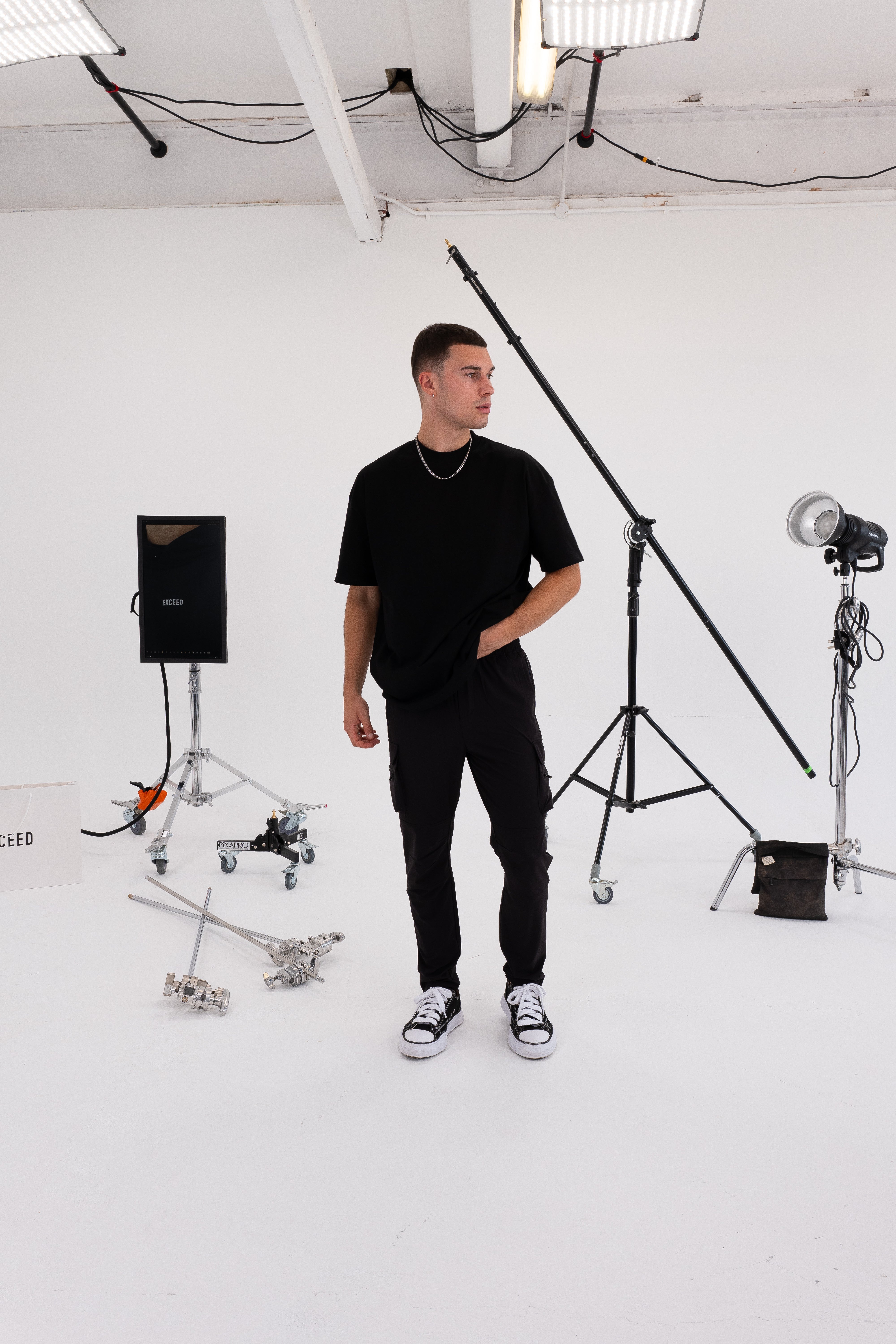 Exceed Blanks Black T-Shirt