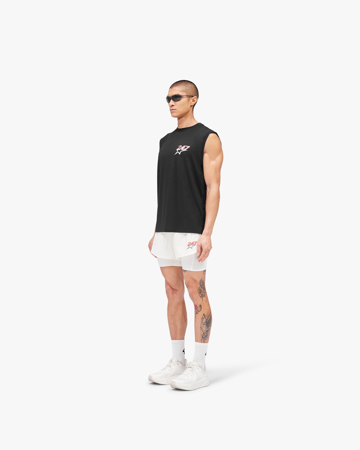 Represent 247 Hybrid 2-In-1 Short Flat White