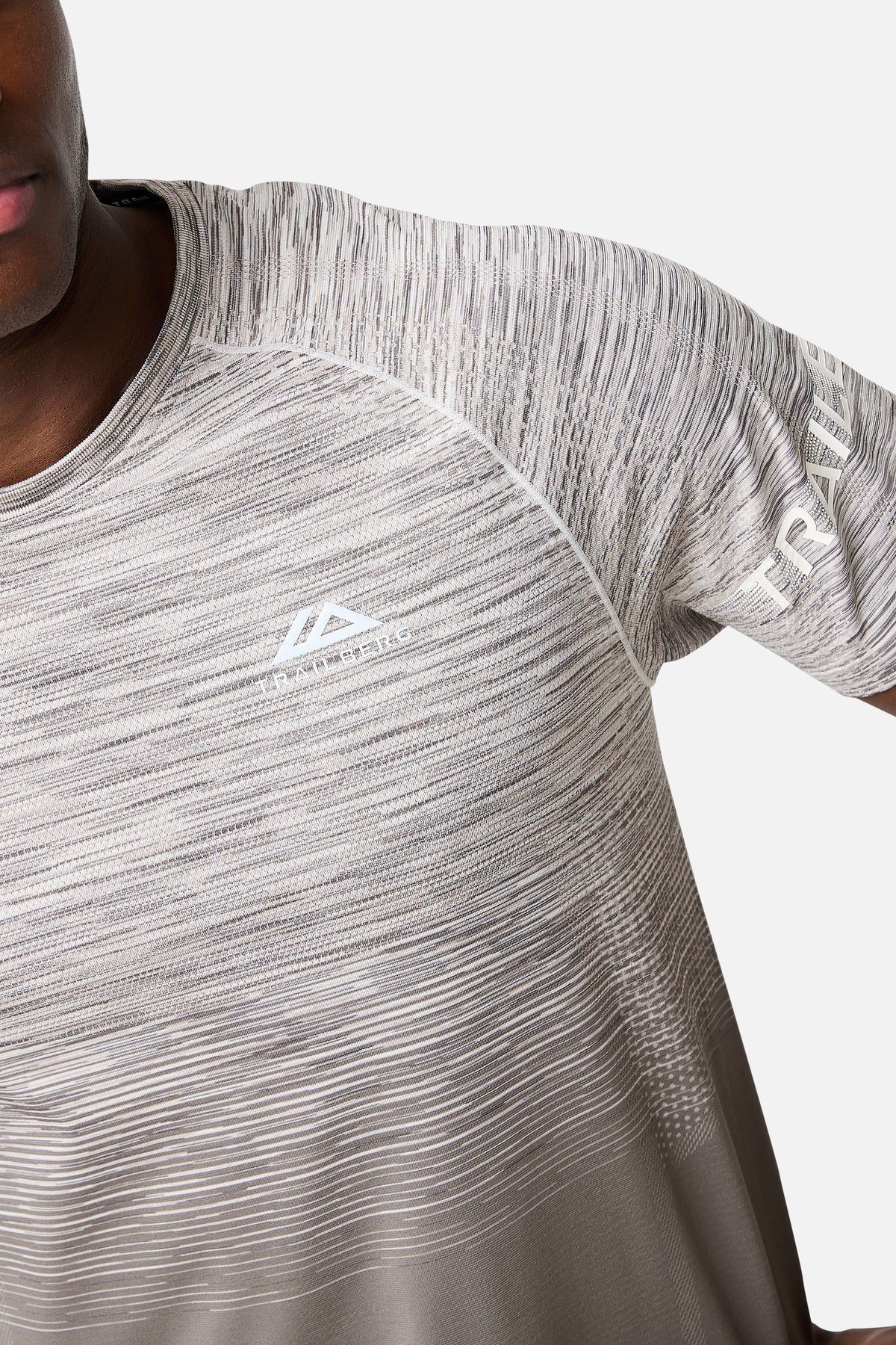 Trailberg Arc Seamless Tee - Mocha/Pebblestone/Frosted Ridge