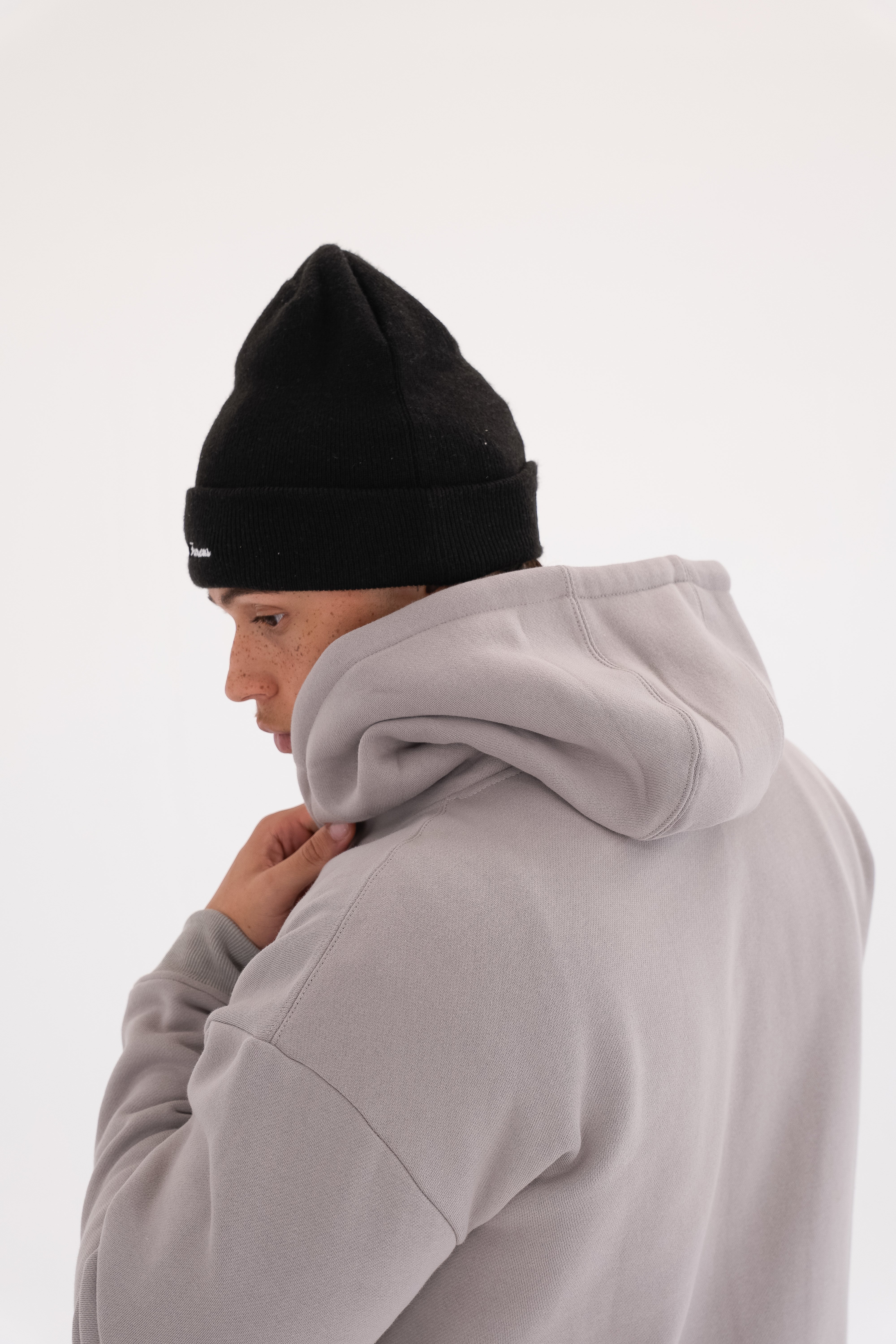 Exceed Blanks Charcoal Grey Relaxed Hoodie