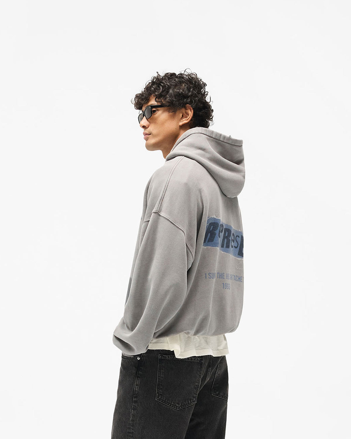 Represent Ransom Hoodie - Oxidised Grey