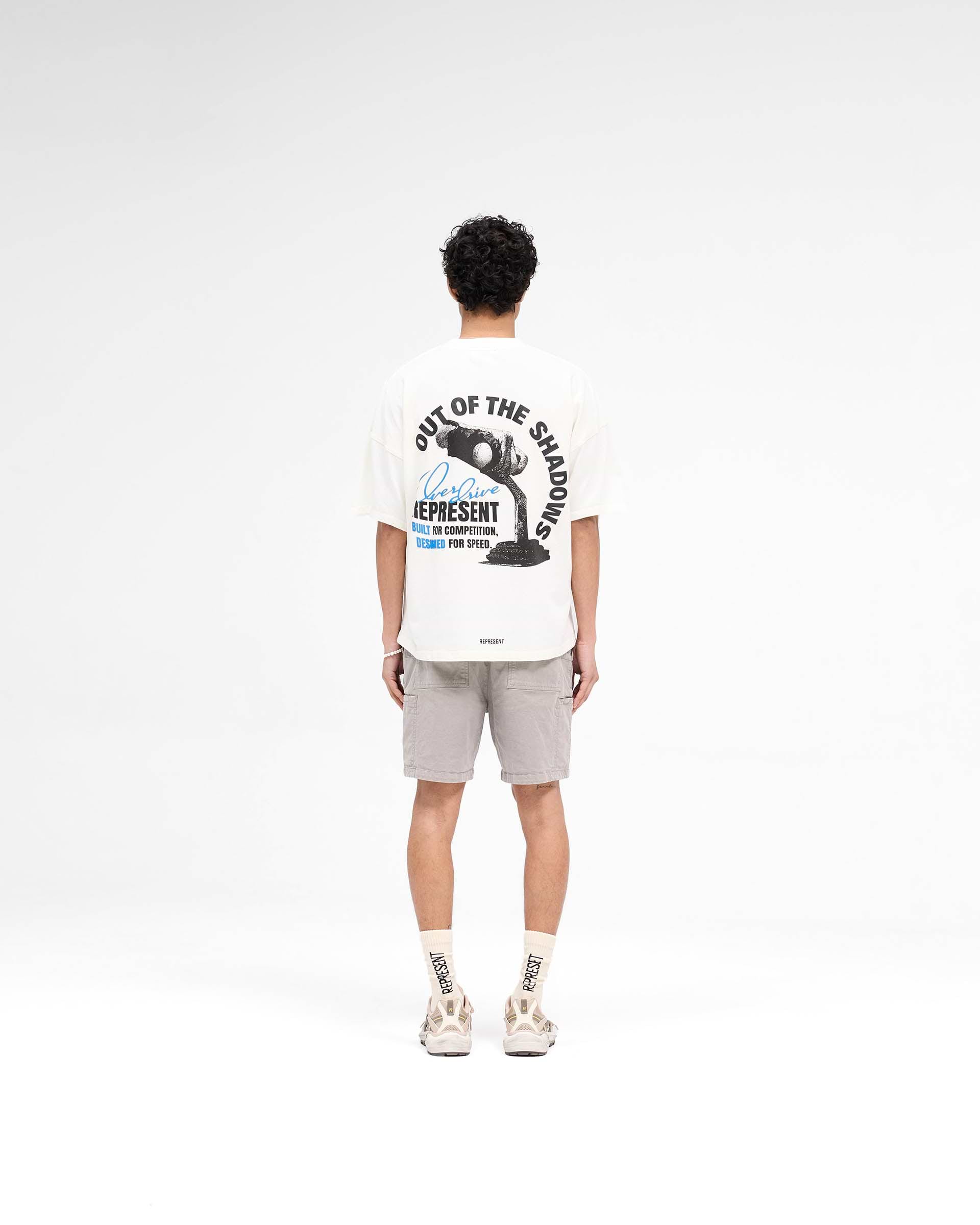 Represent Out Of The Shadows T-Shirt Flat White