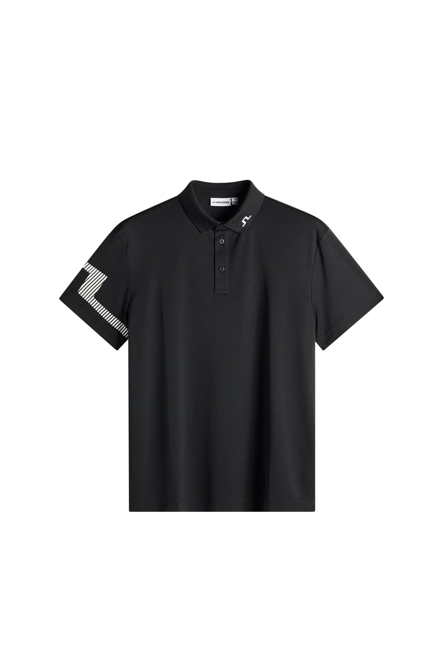 J Lindeberg Heath Polo Black