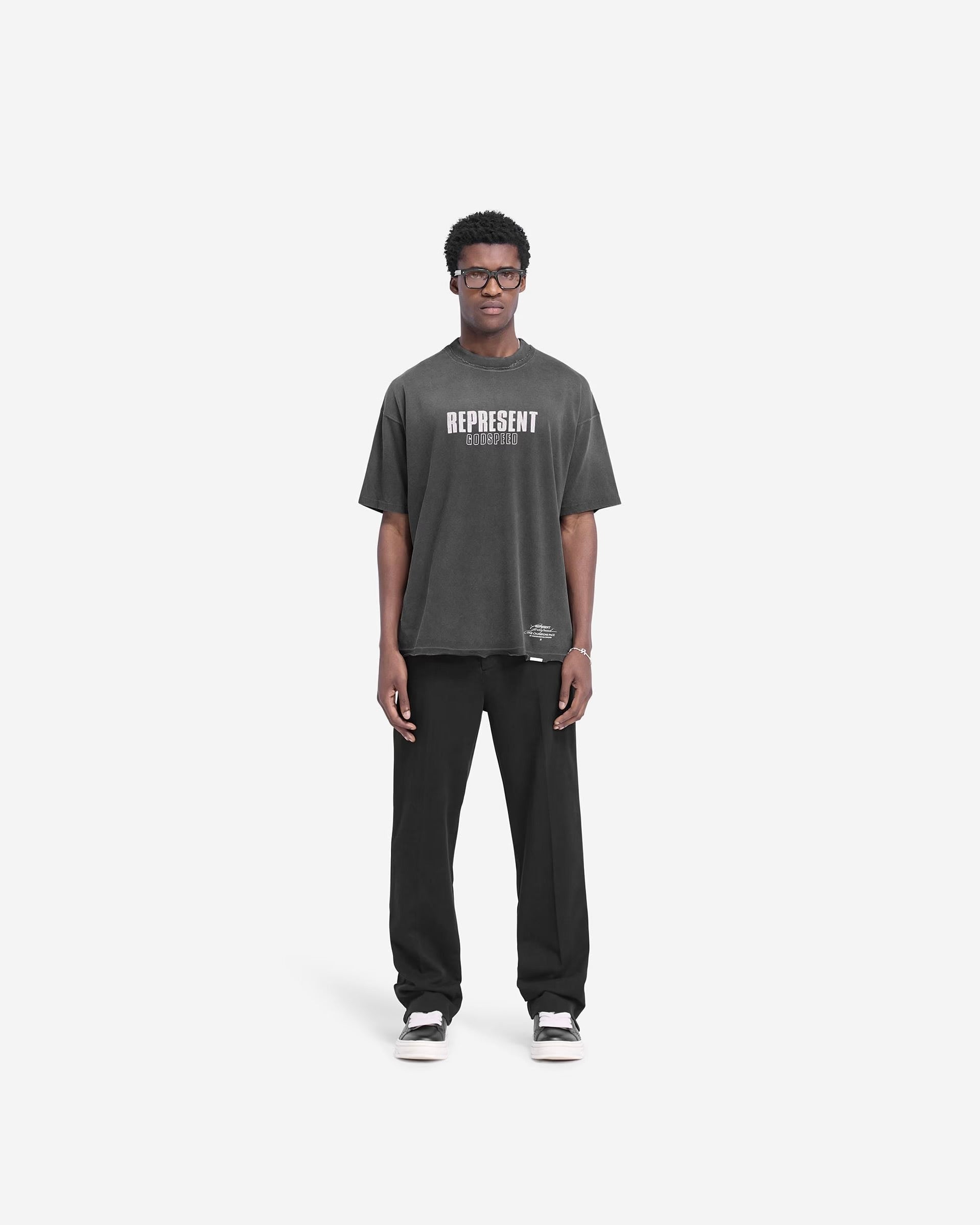 Represent Godspeed Aged Black T-Shirt