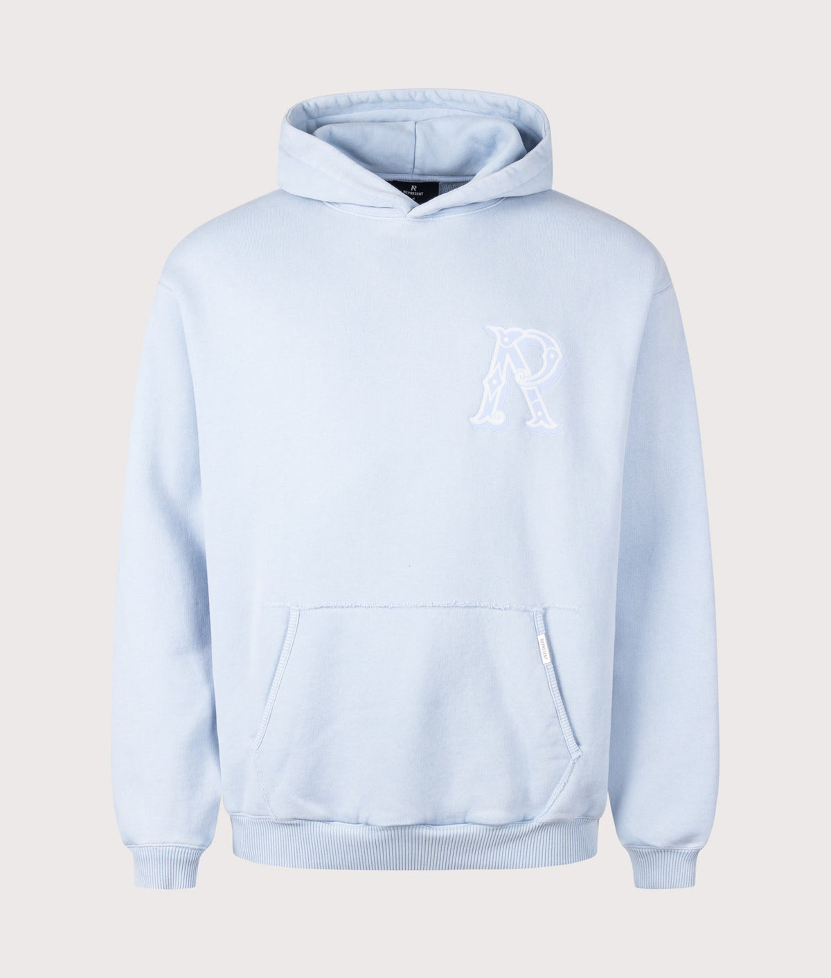 Represent Western Initial Hoodie - Mountain Bluebird